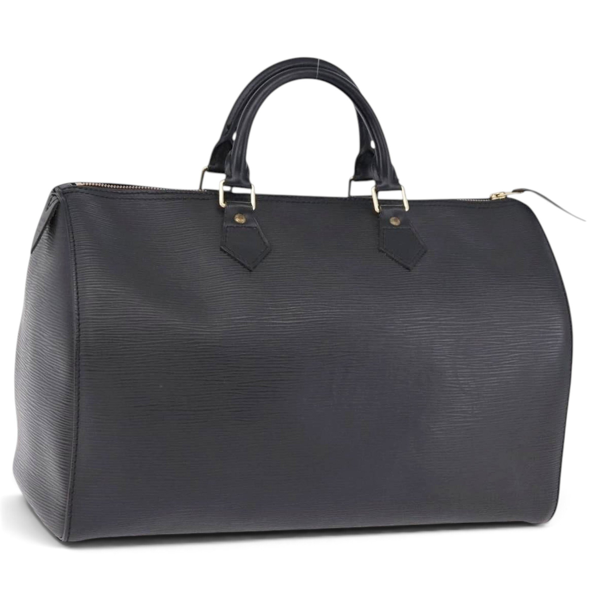 Speedy leather bowling bag