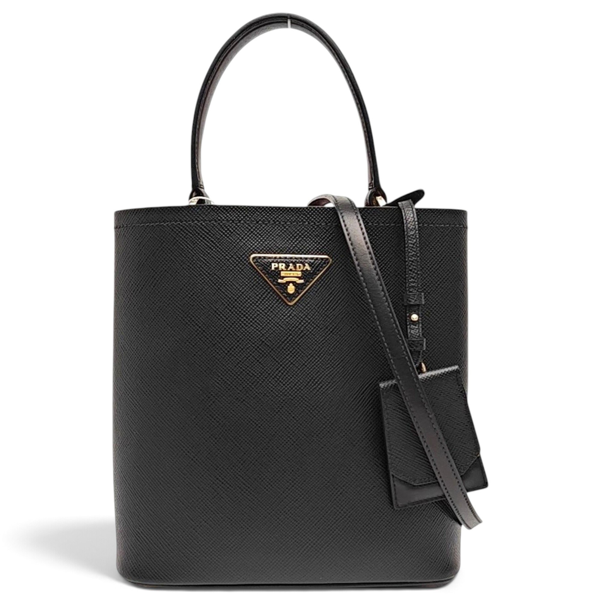 Panier leather handbag