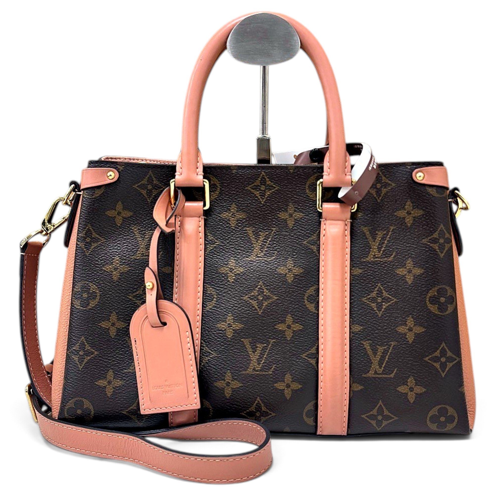 Soufflot leather crossbody bag