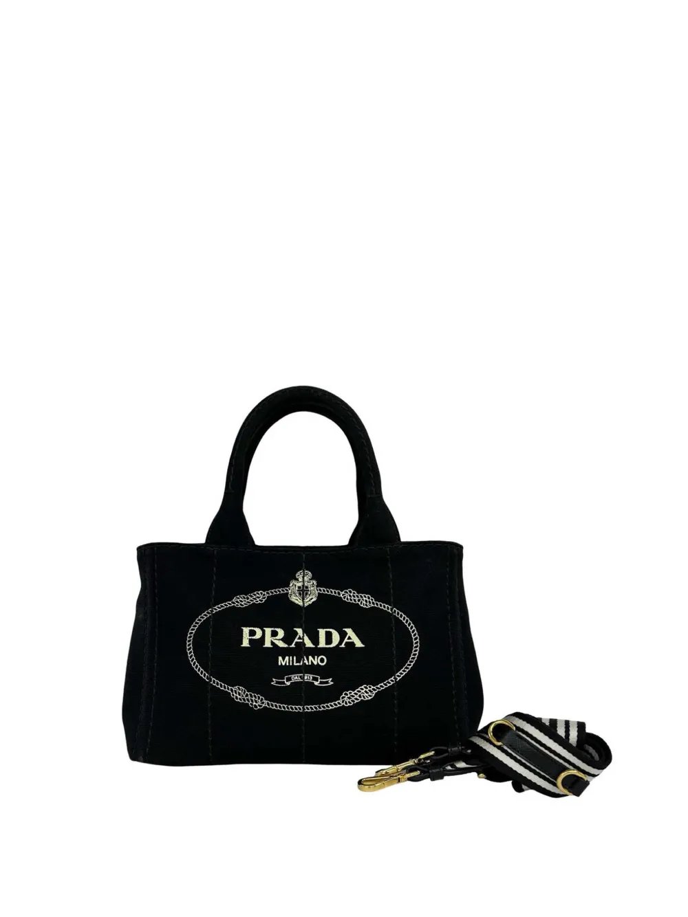 2013-2026 Small Canvas Canapa Logo Tote satchel