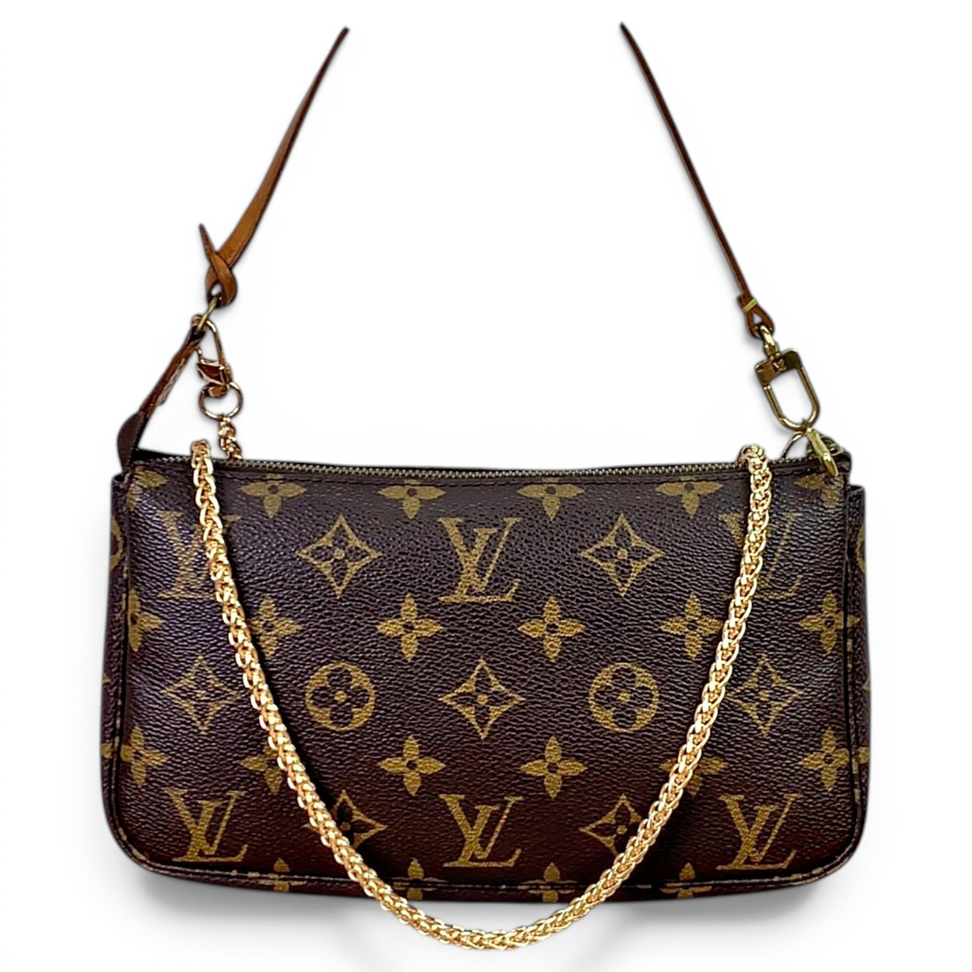 Pochette Accessoire leather crossbody bag