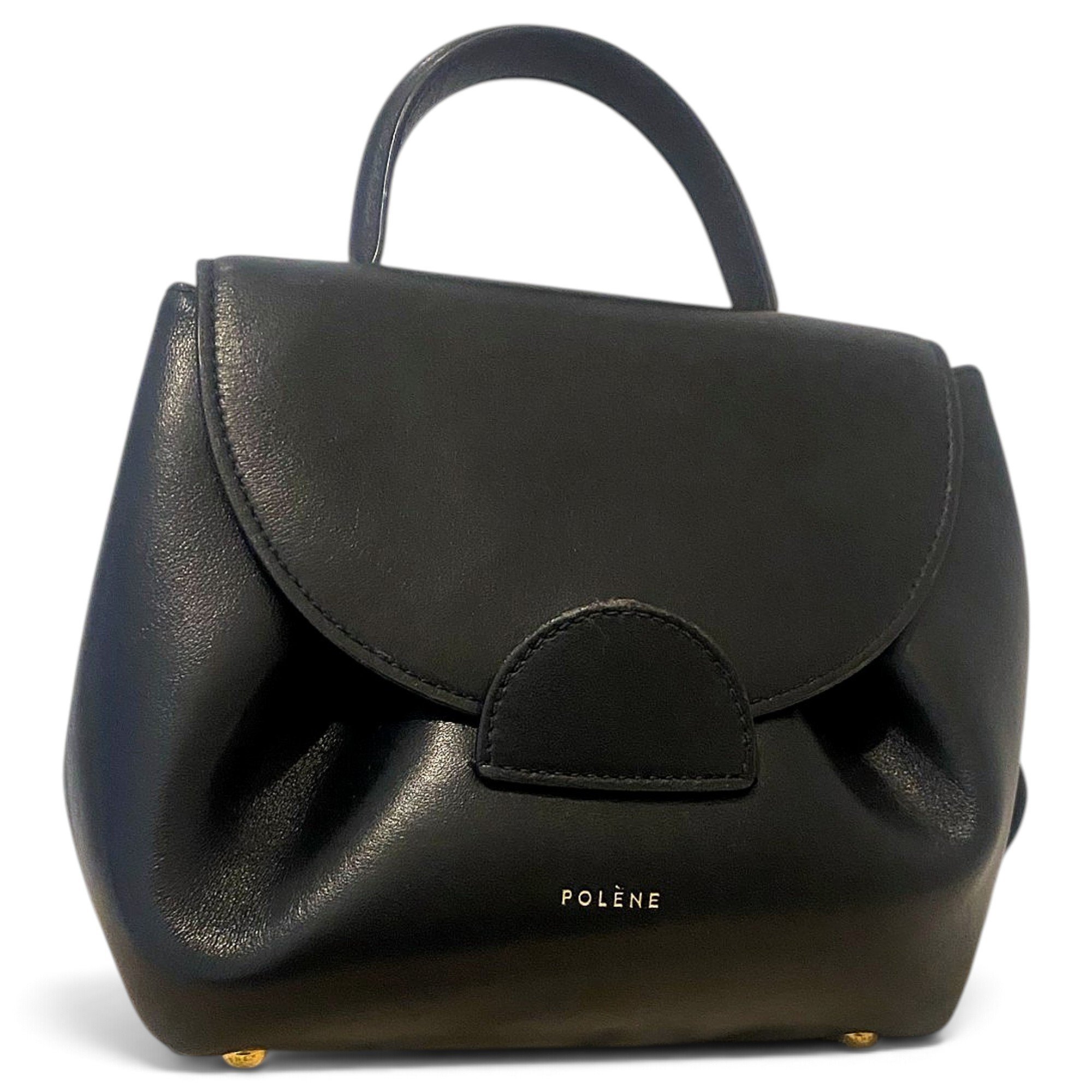 Polene Numéro un leather crossbody bag