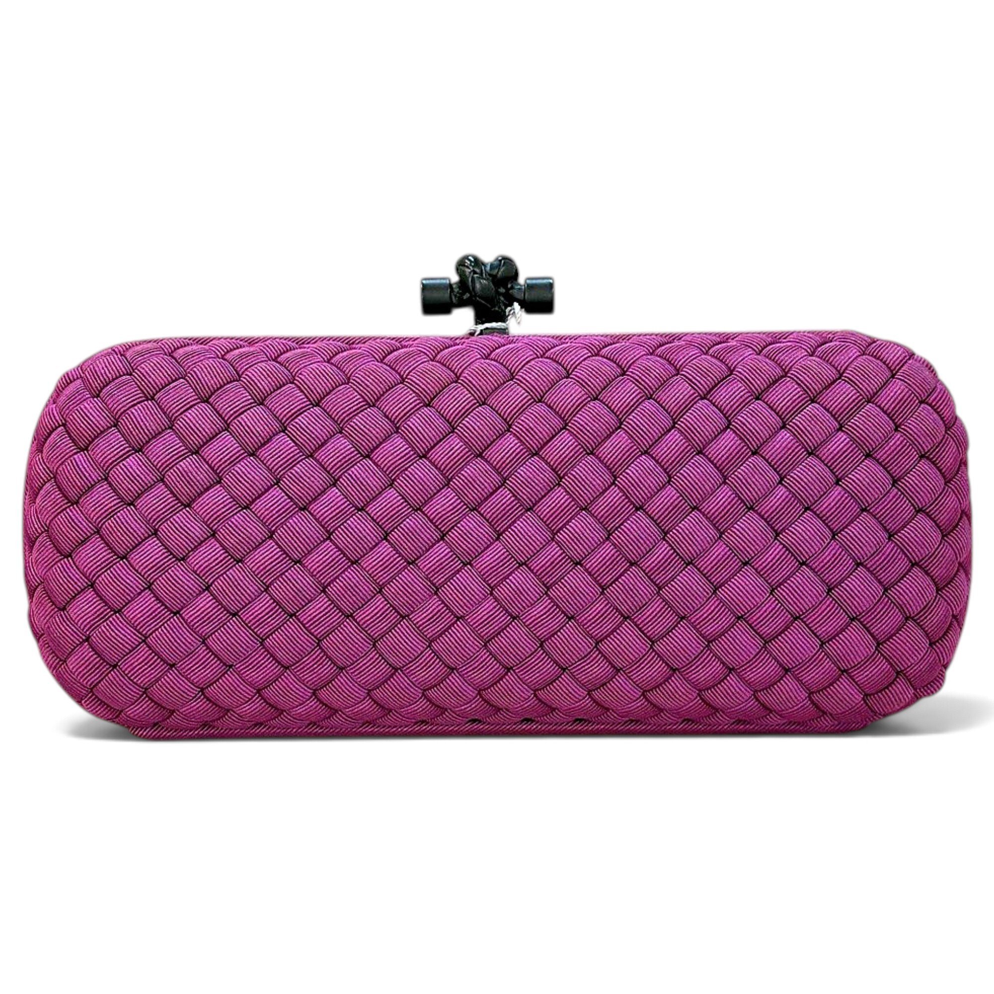 Pochette Knot leather clutch bag