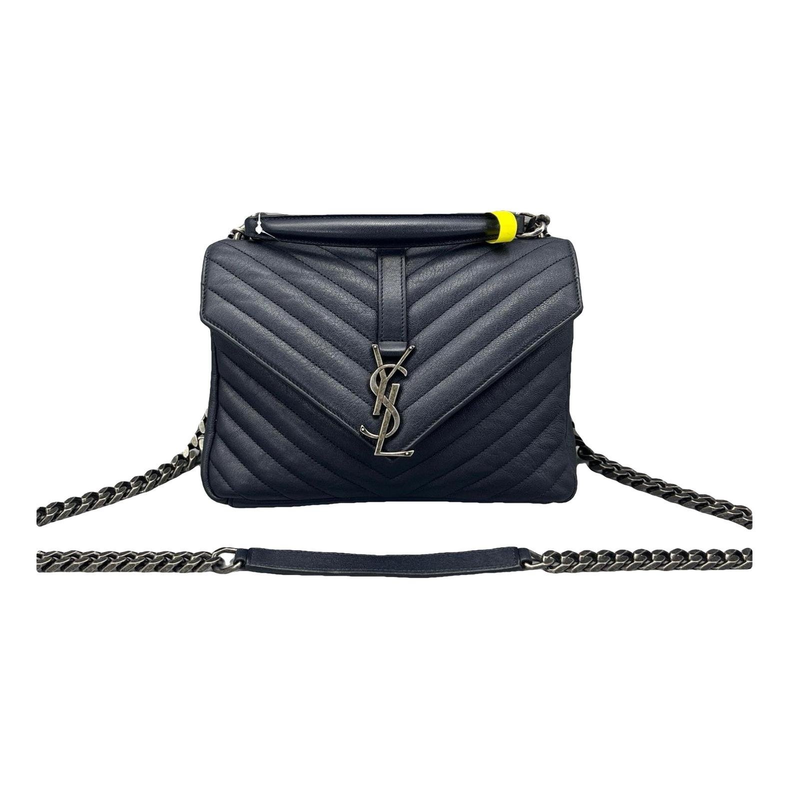 Envelope leather handbag