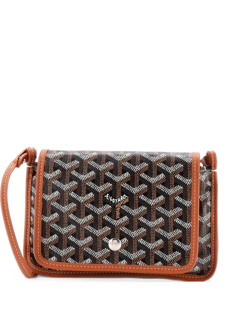 Goyard Plumet Clutch Wallet Coated Canvas crossbody bag