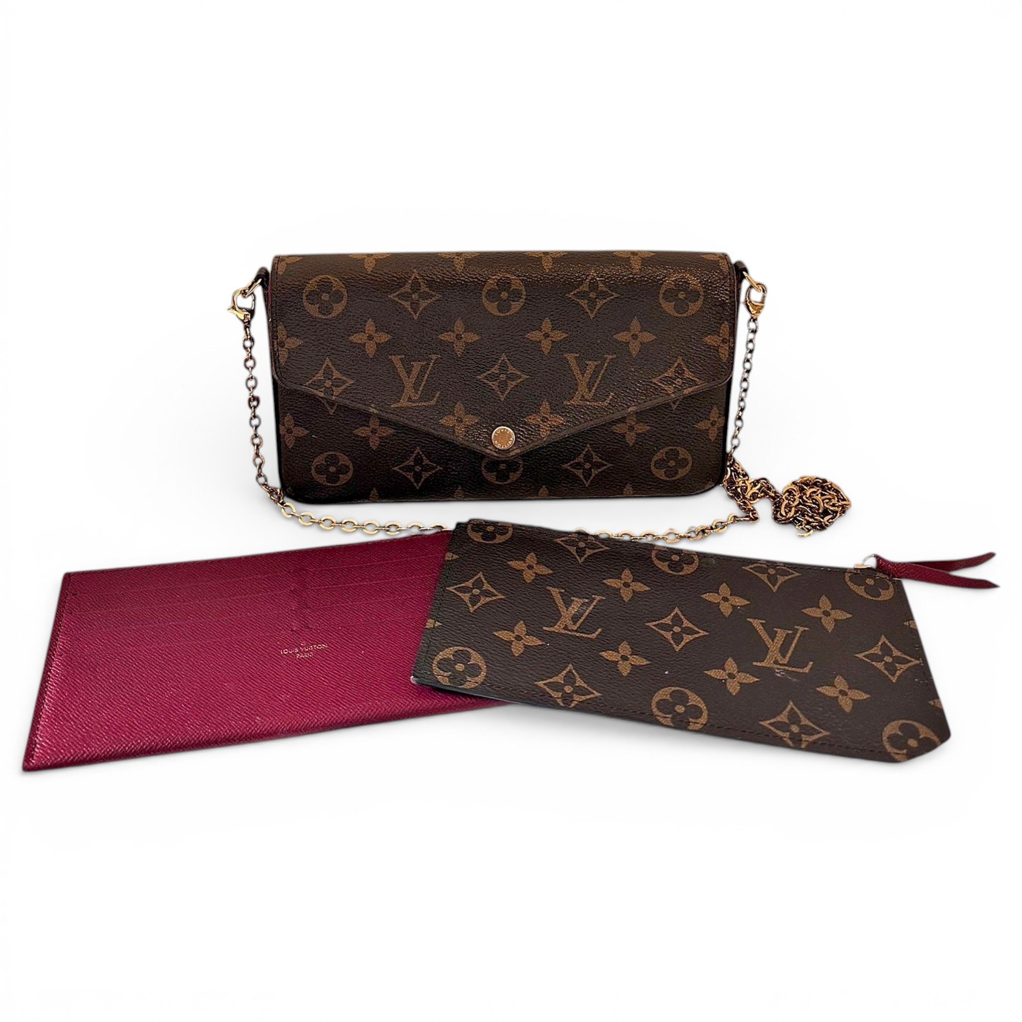 Félicie leather crossbody bag
