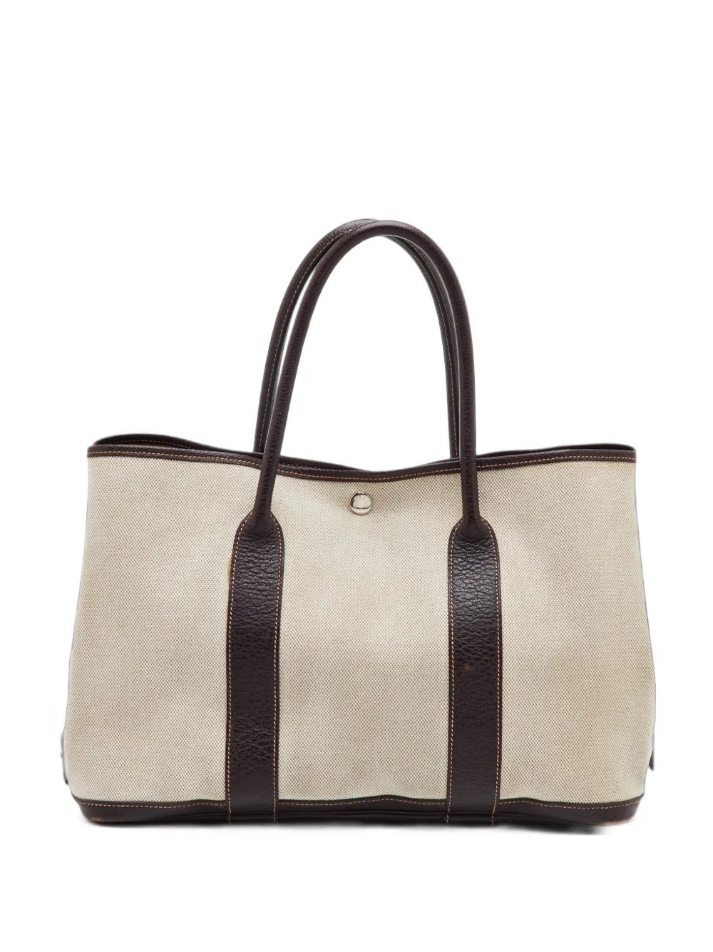 2004 Garden Party leather-trim tote bag