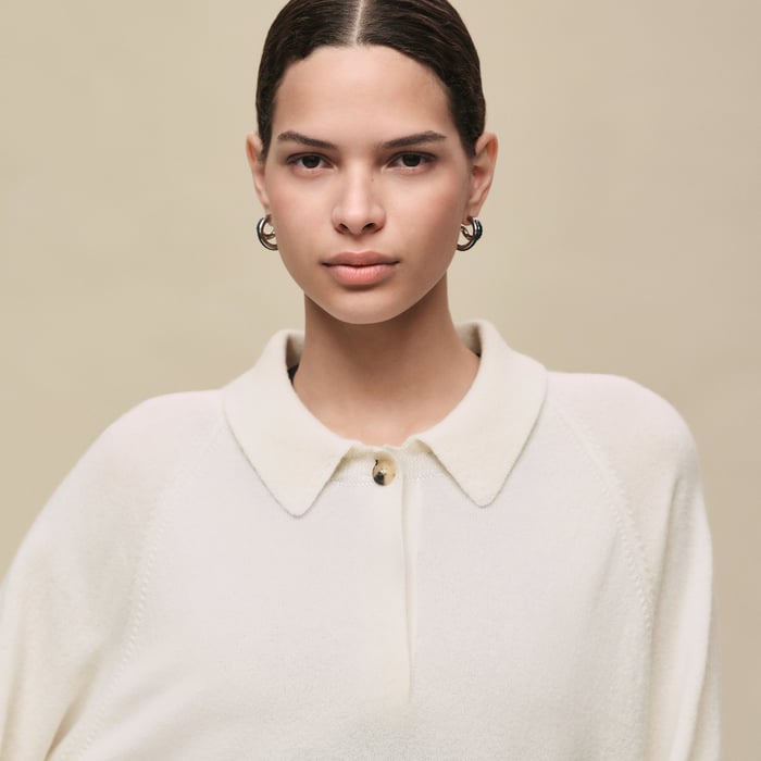Blanc Naturel Wide Sweater
