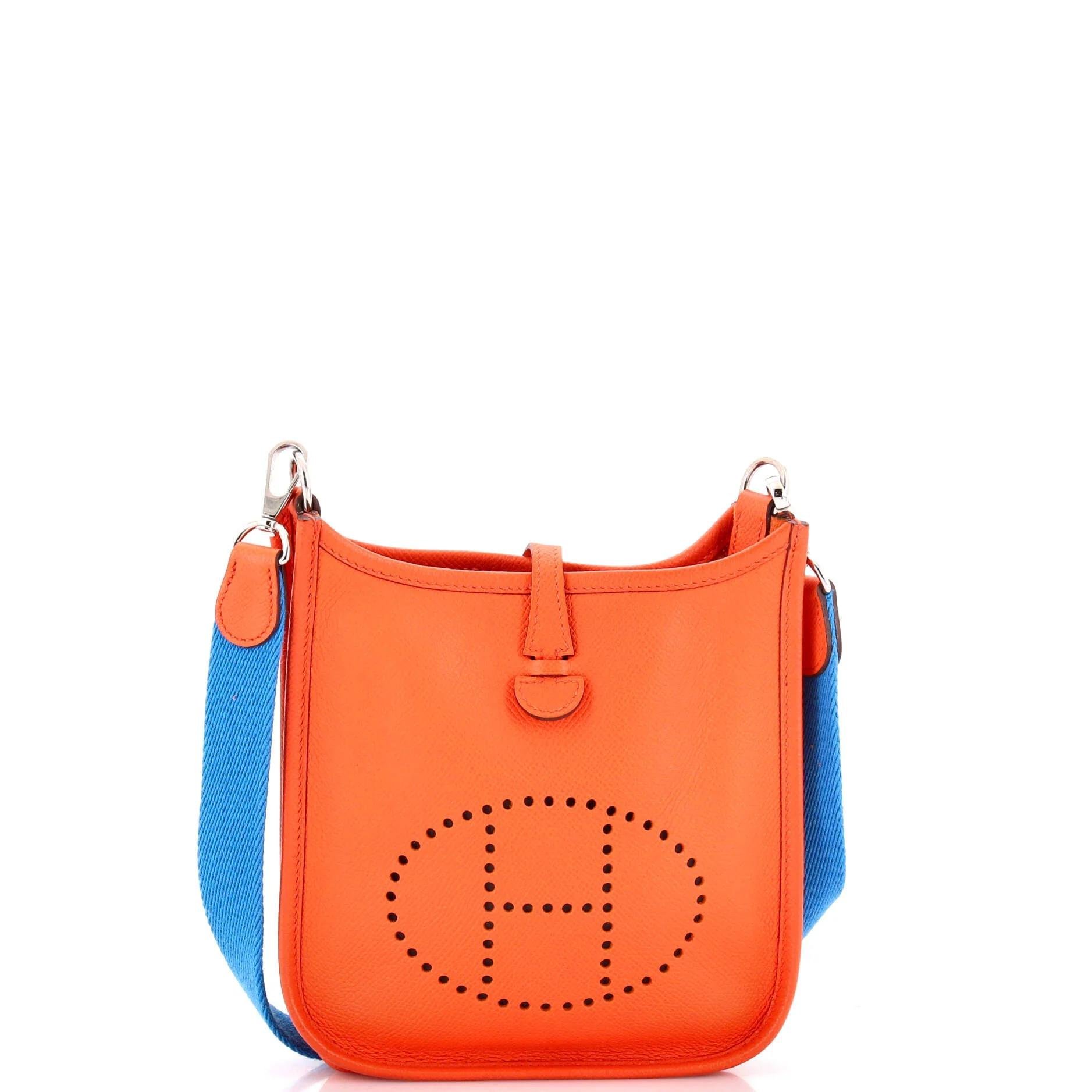 Mini Evelyne leather crossbody bag