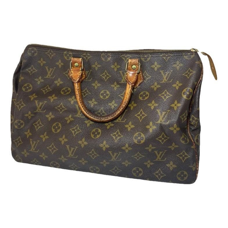 Speedy leather handbag