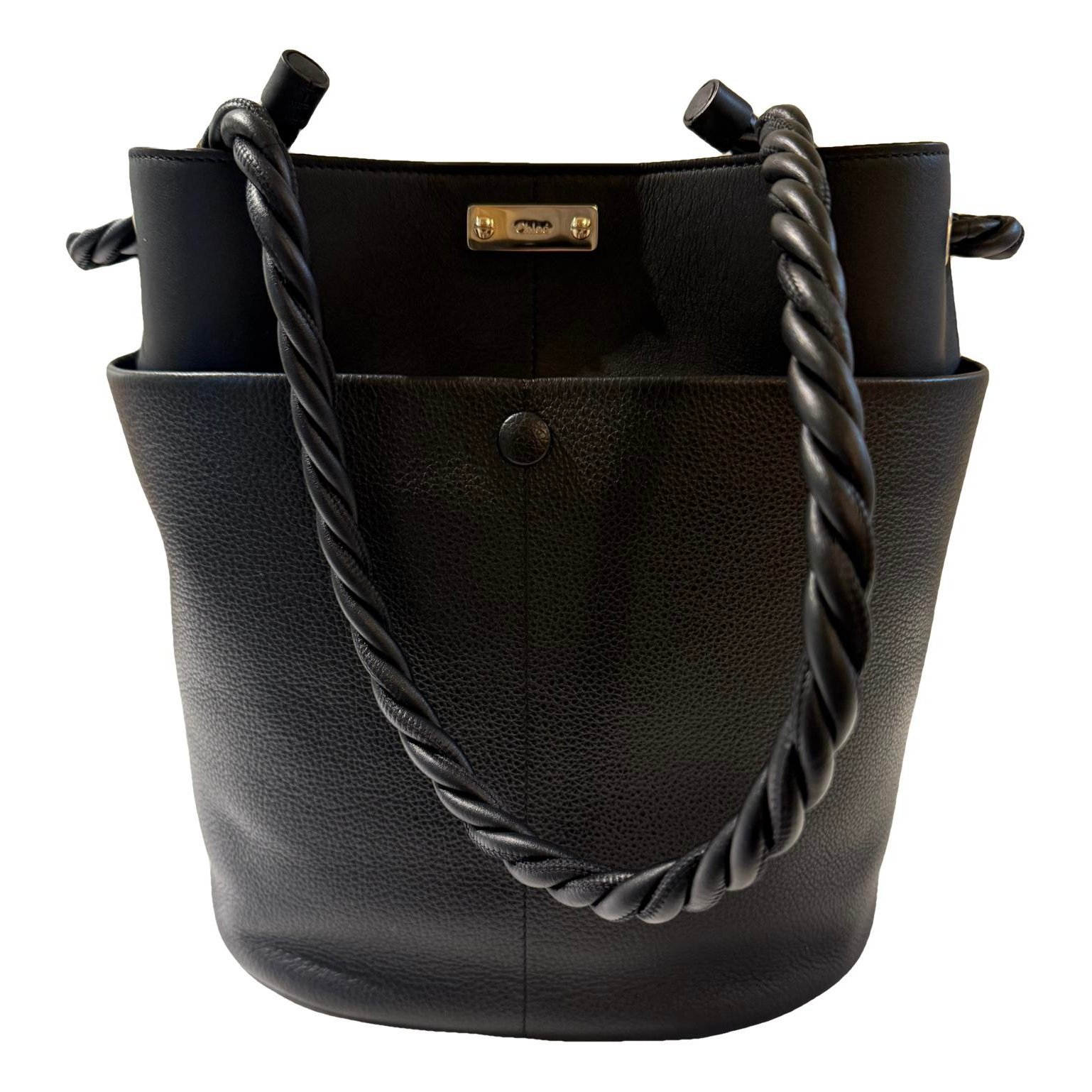 Leather tote
