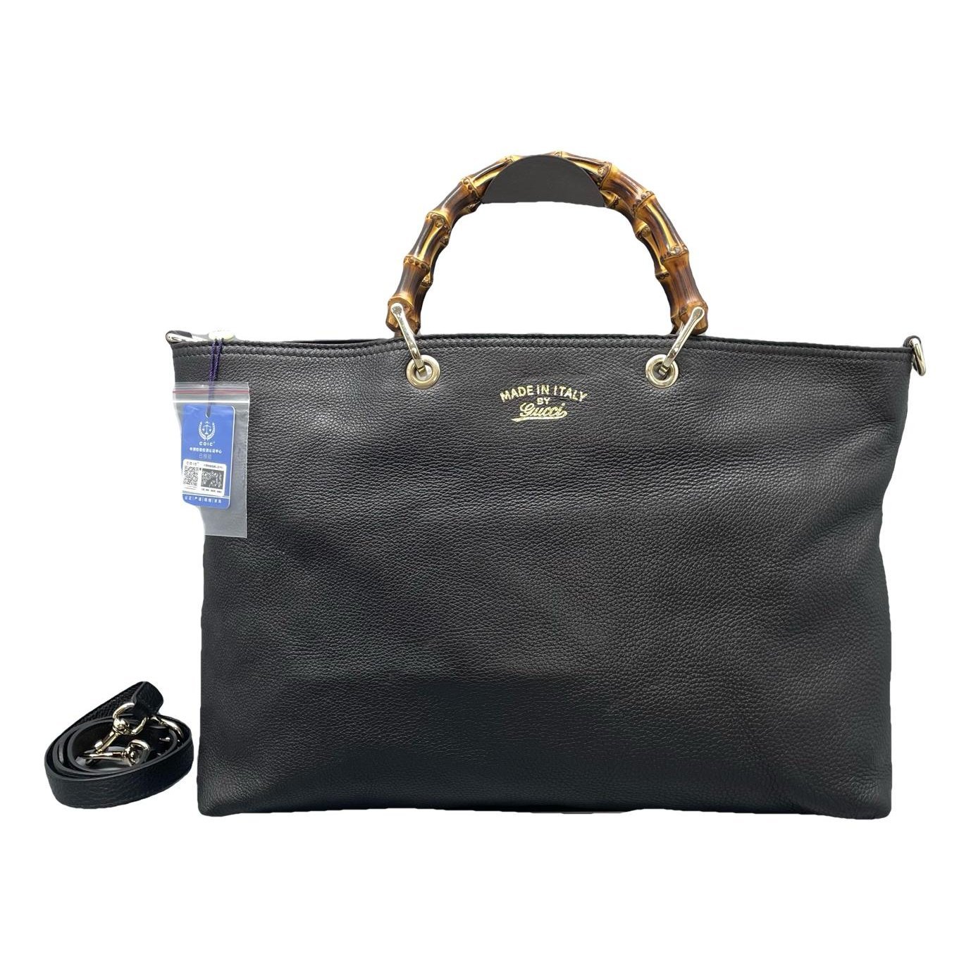Leather handbag