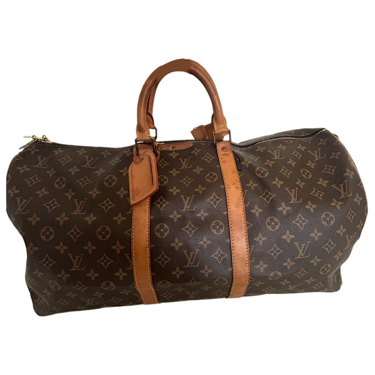 Keepall leather 48h bag