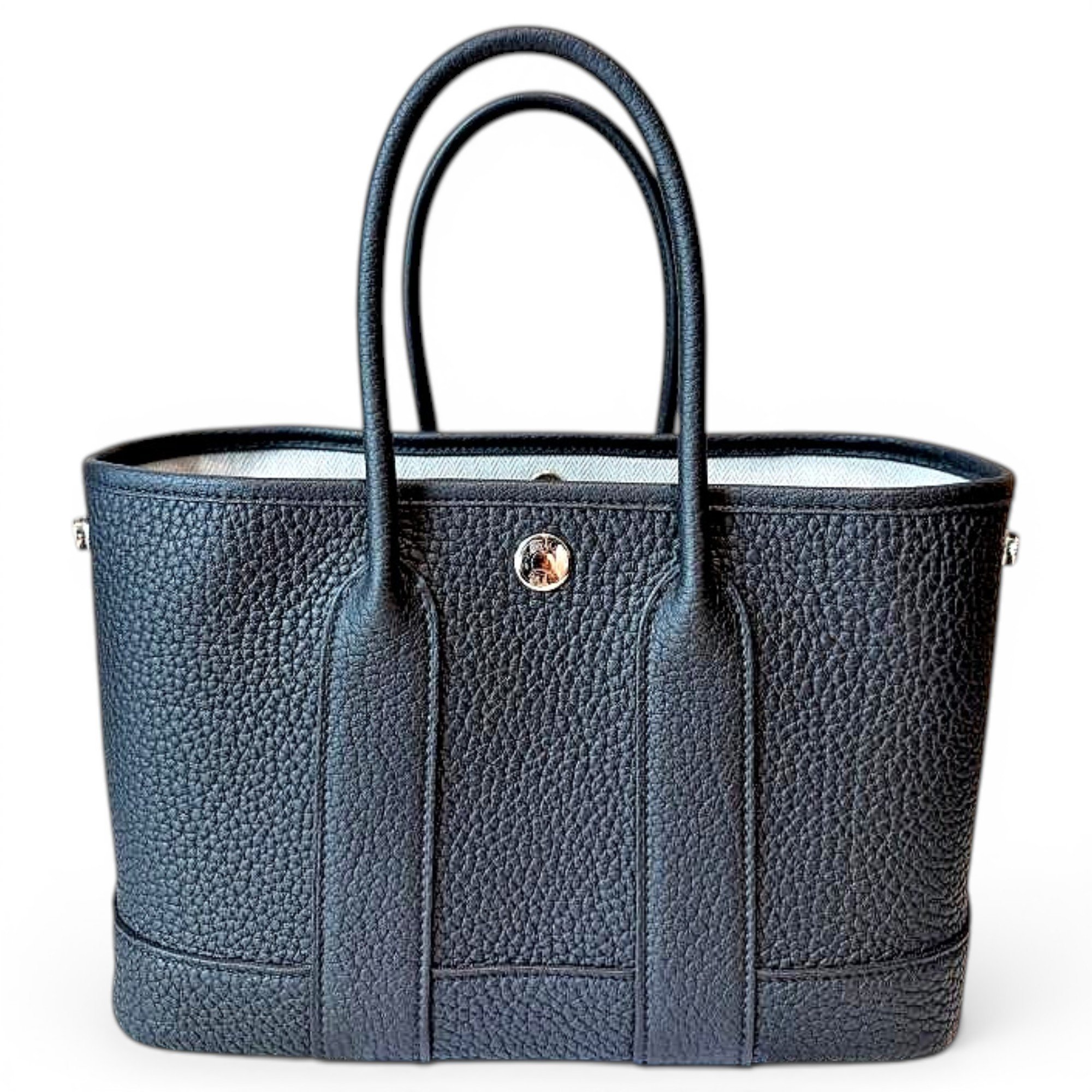 Garden Party leather handbag