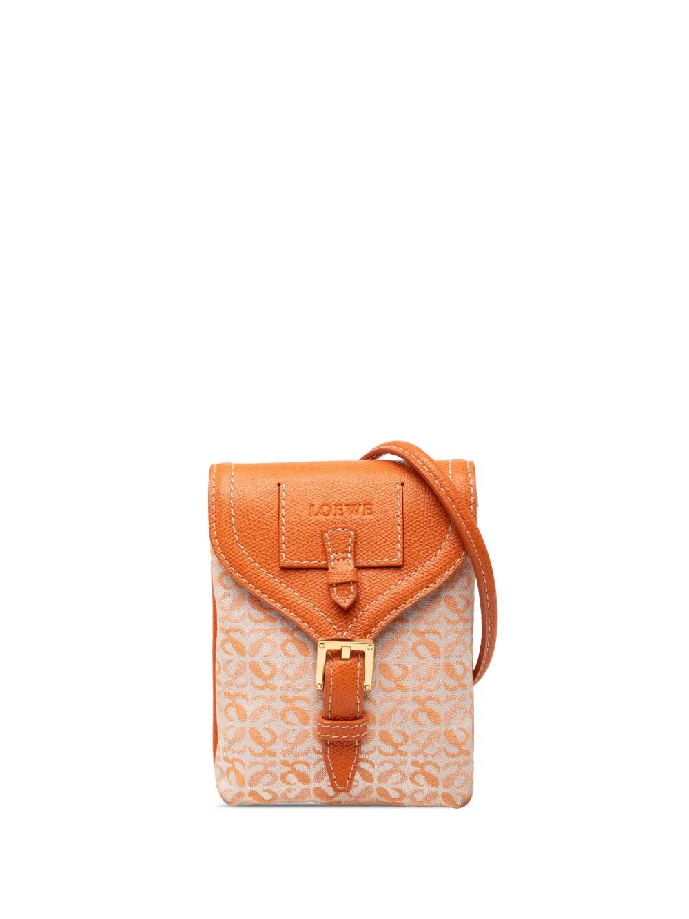 1990-2000 Mini Anagram Canvas crossbody bag