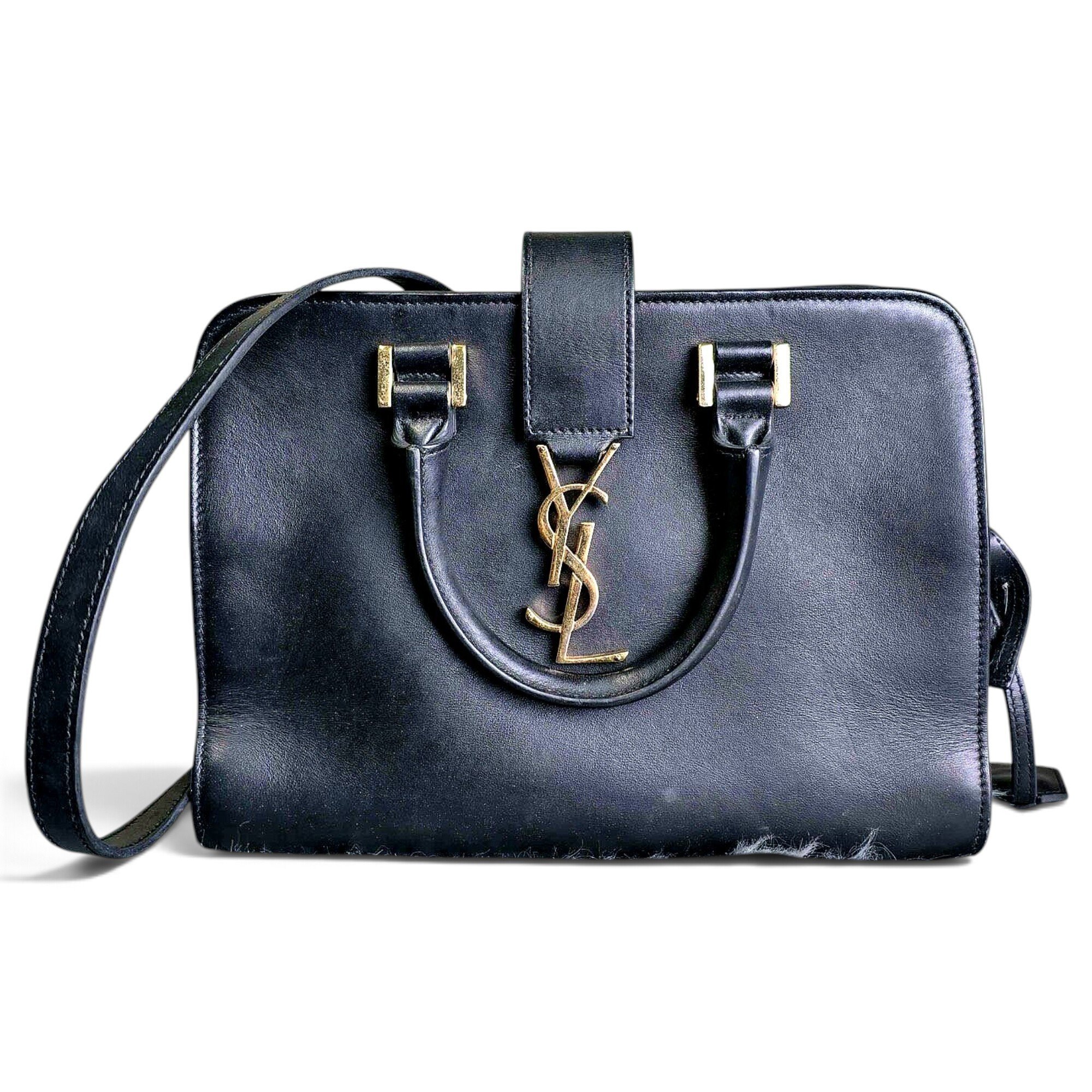 Monogram Cabas leather handbag