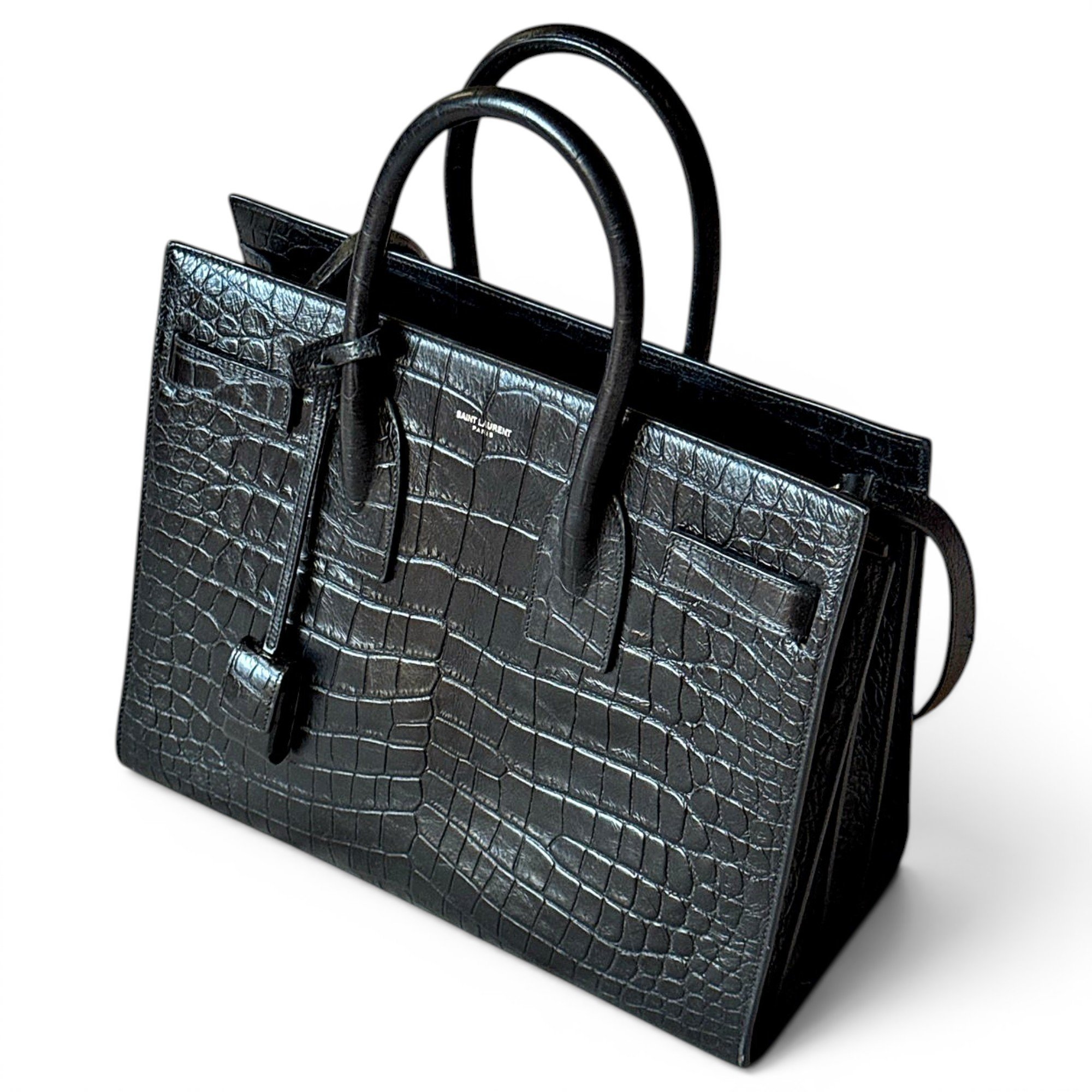 Sac de Jour leather satchel