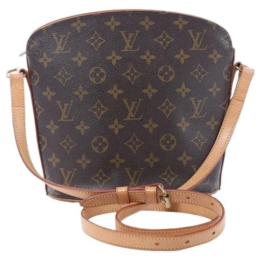 Drouot leather crossbody bag