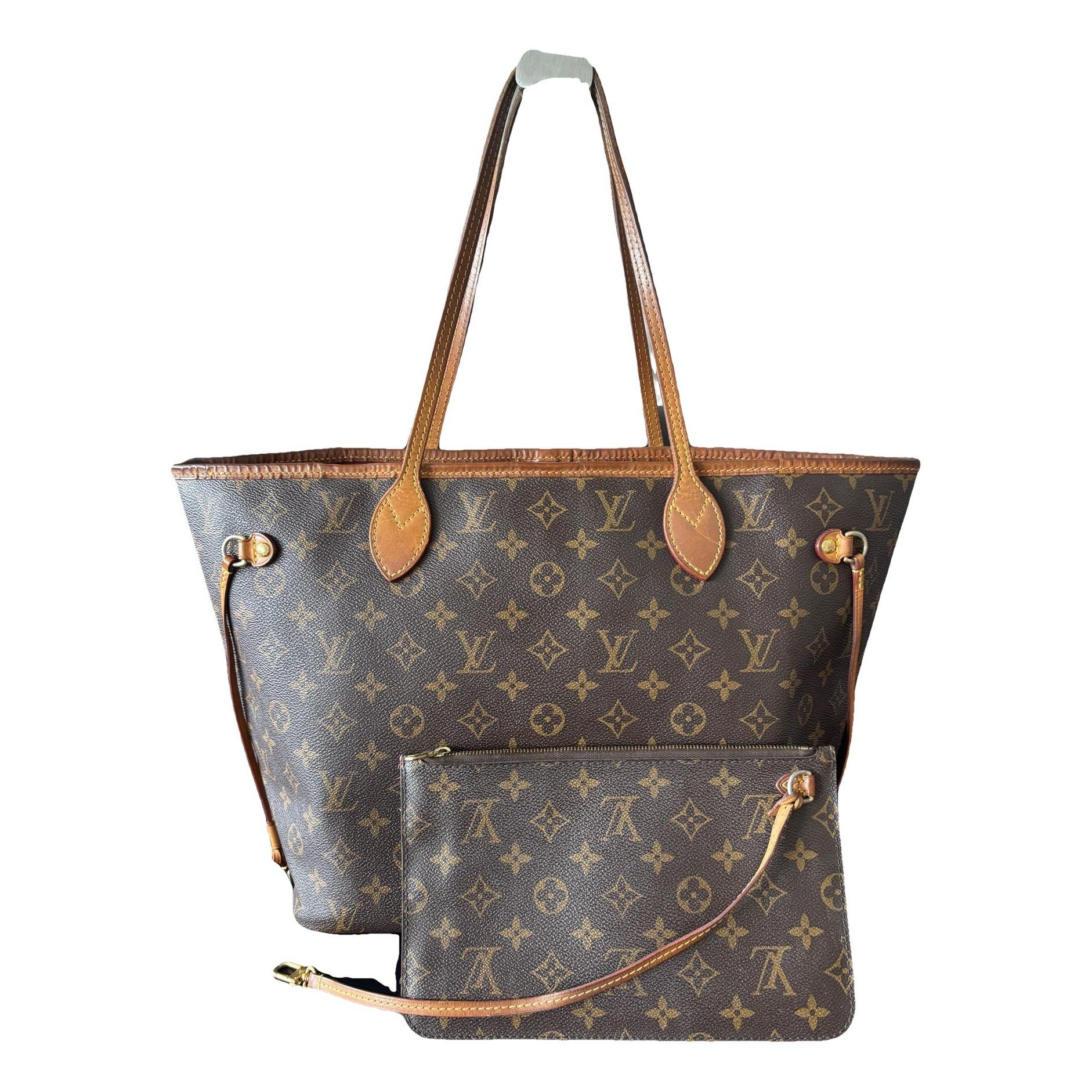 Neverfull leather handbag