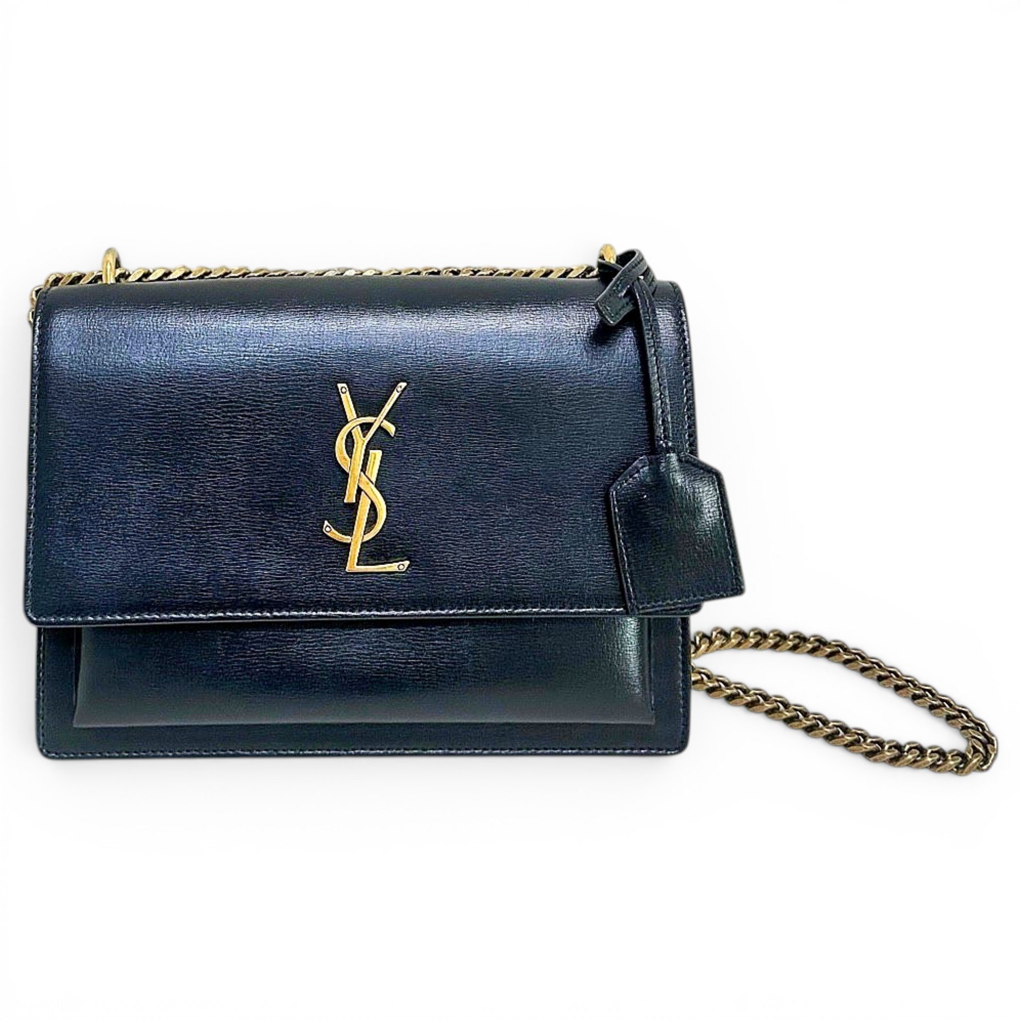 Sunset leather handbag