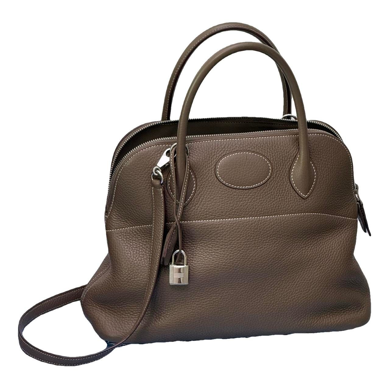 Bolide leather handbag