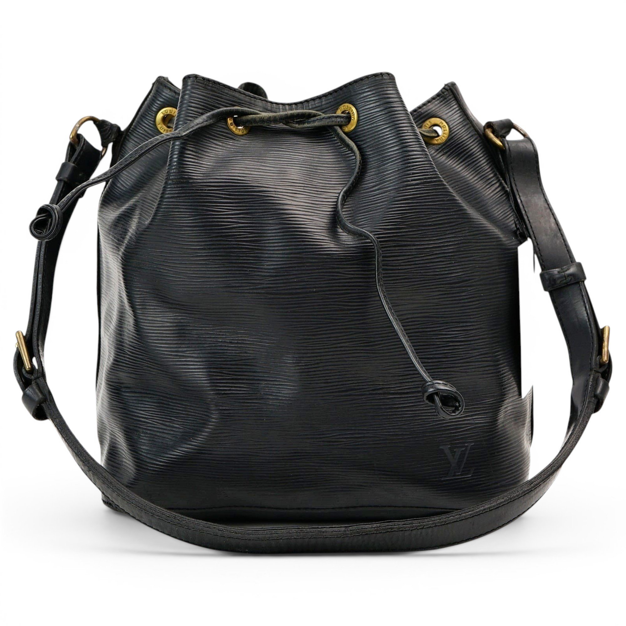 Poche Noé leather handbag