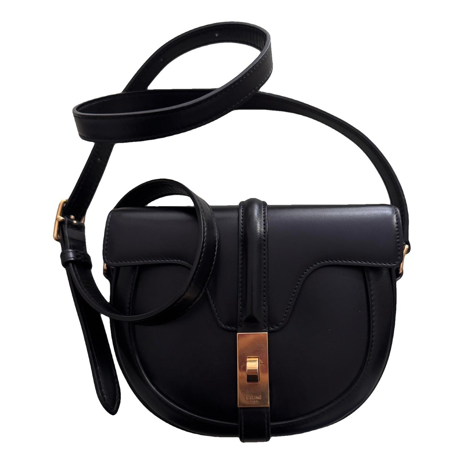 SAC 16 BESACE leather handbag