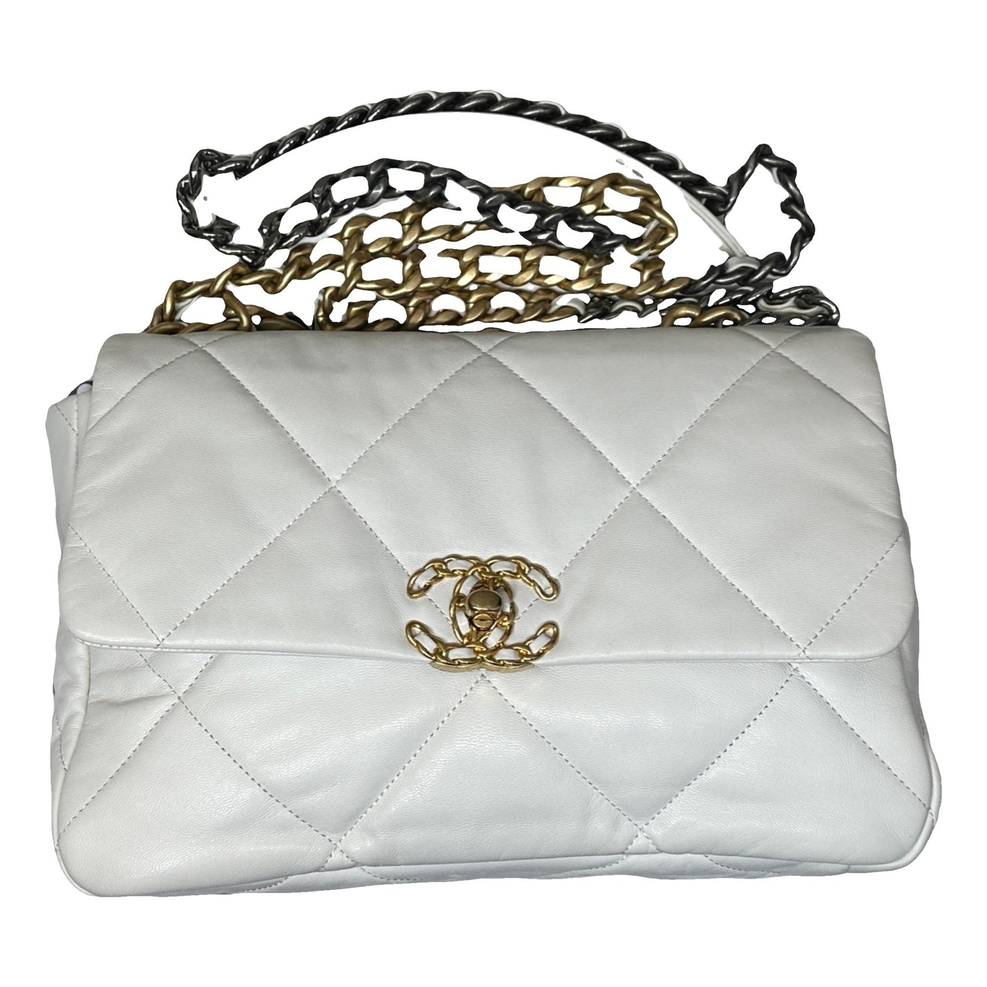 Chanel 19 leather handbag