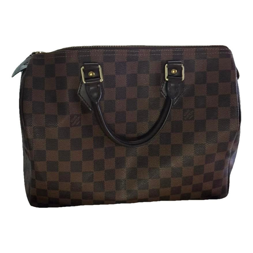 Speedy leather handbag