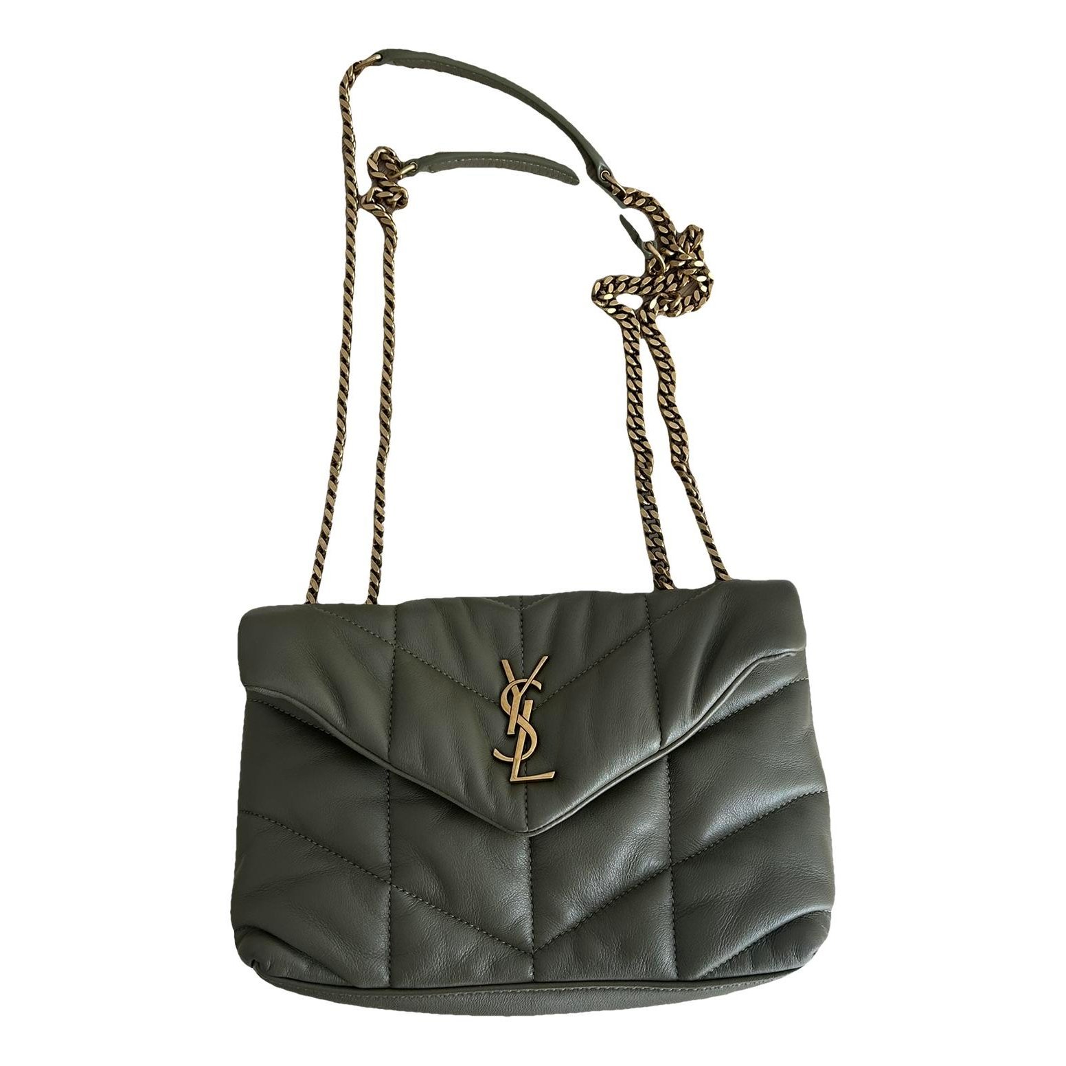 Loulou Puffer leather crossbody bag