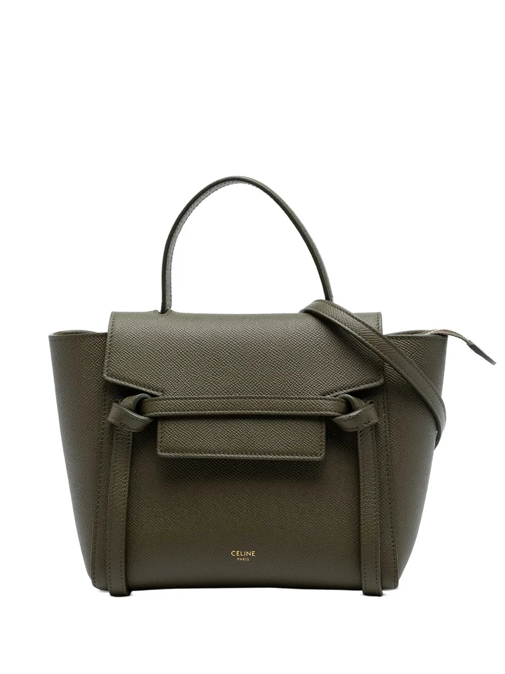 2021 Nano Grained Calfskin Belt Bag satchel