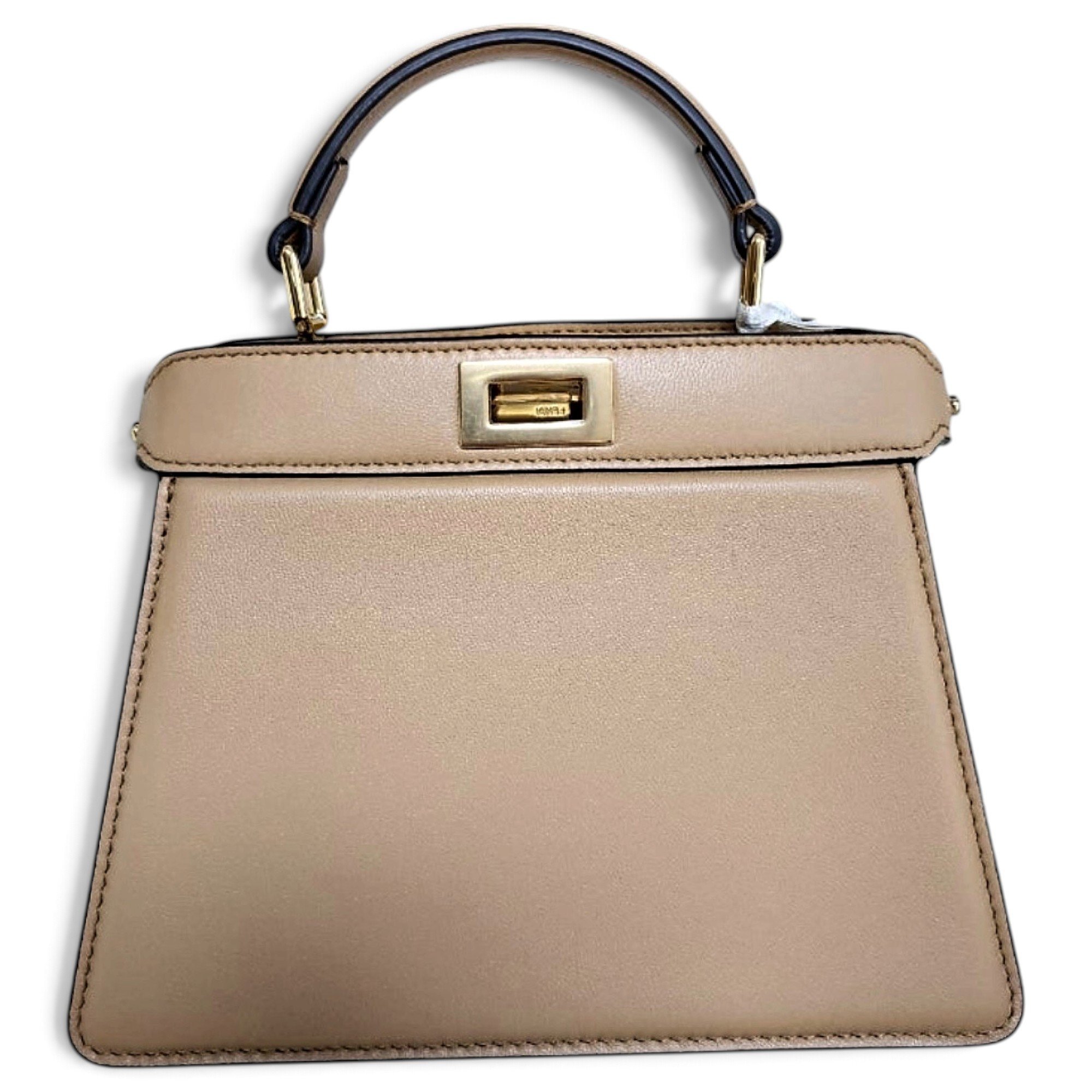 Peekaboo leather handbag