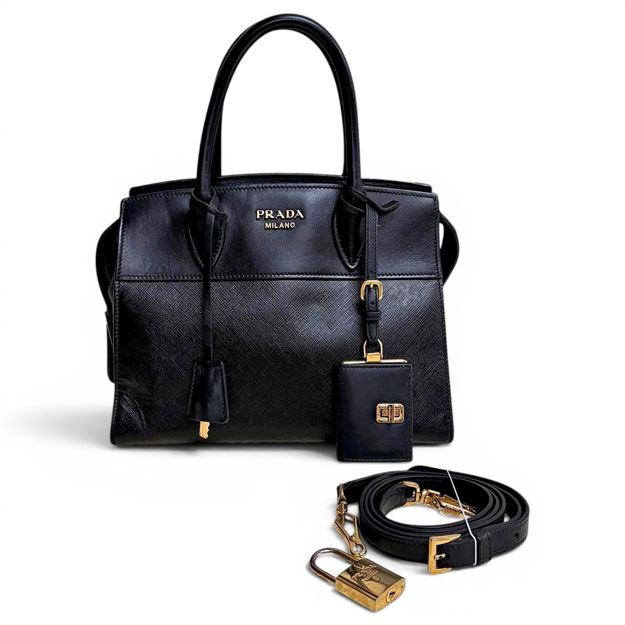 Esplanade leather crossbody bag