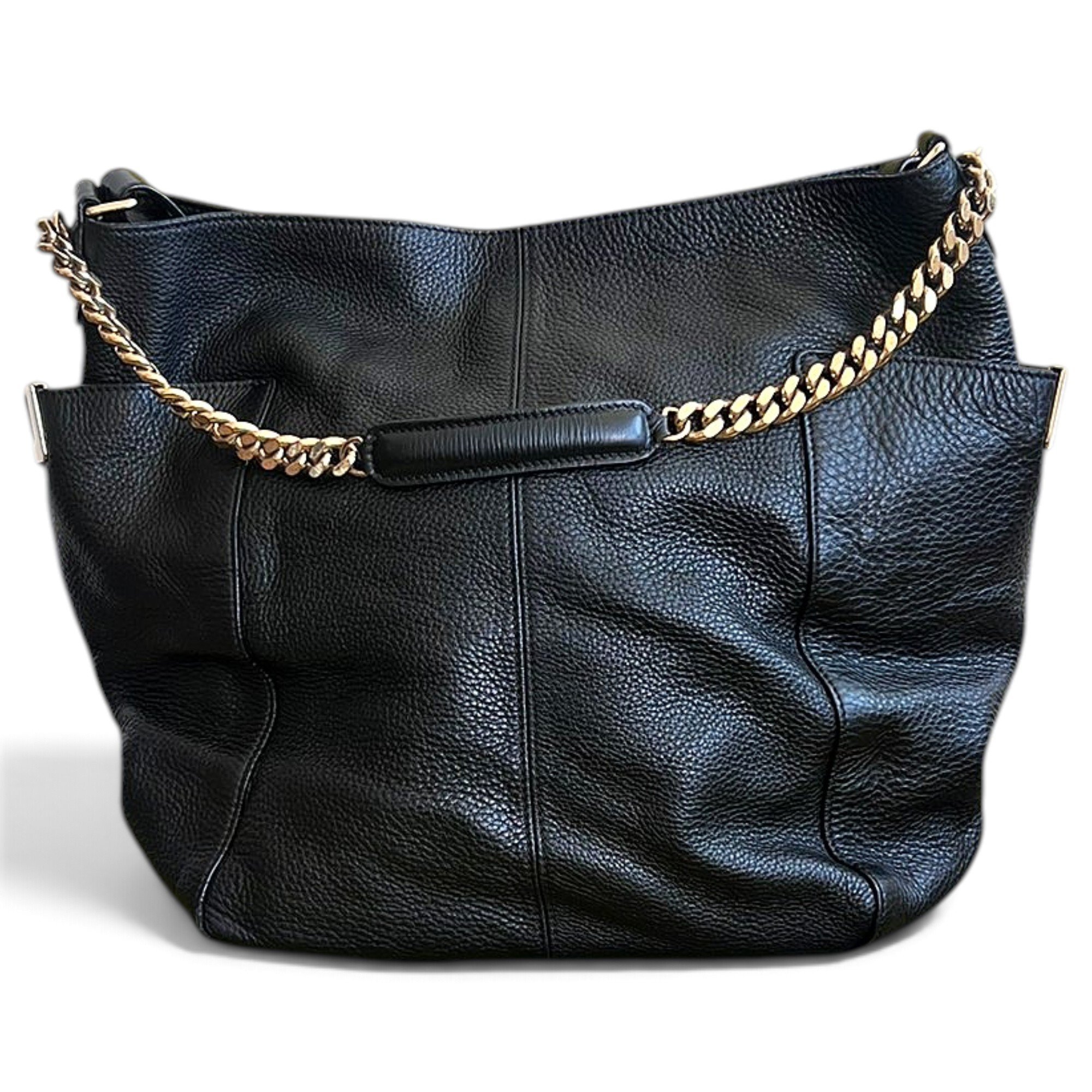 Leather tote