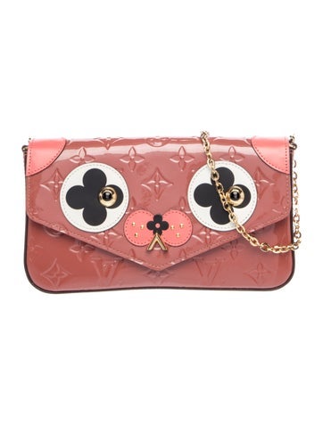 Monogram Vernis Valentine Dog Pochette Félicie