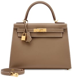 Hermes Etoupe Epsom Sellier Kelly 28 Gold Hardware