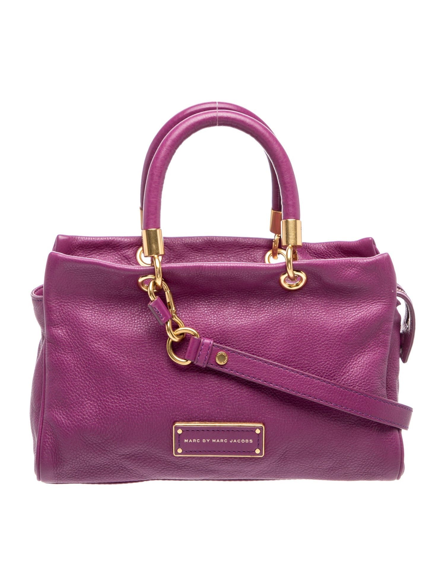 Leather Top Handle Bag