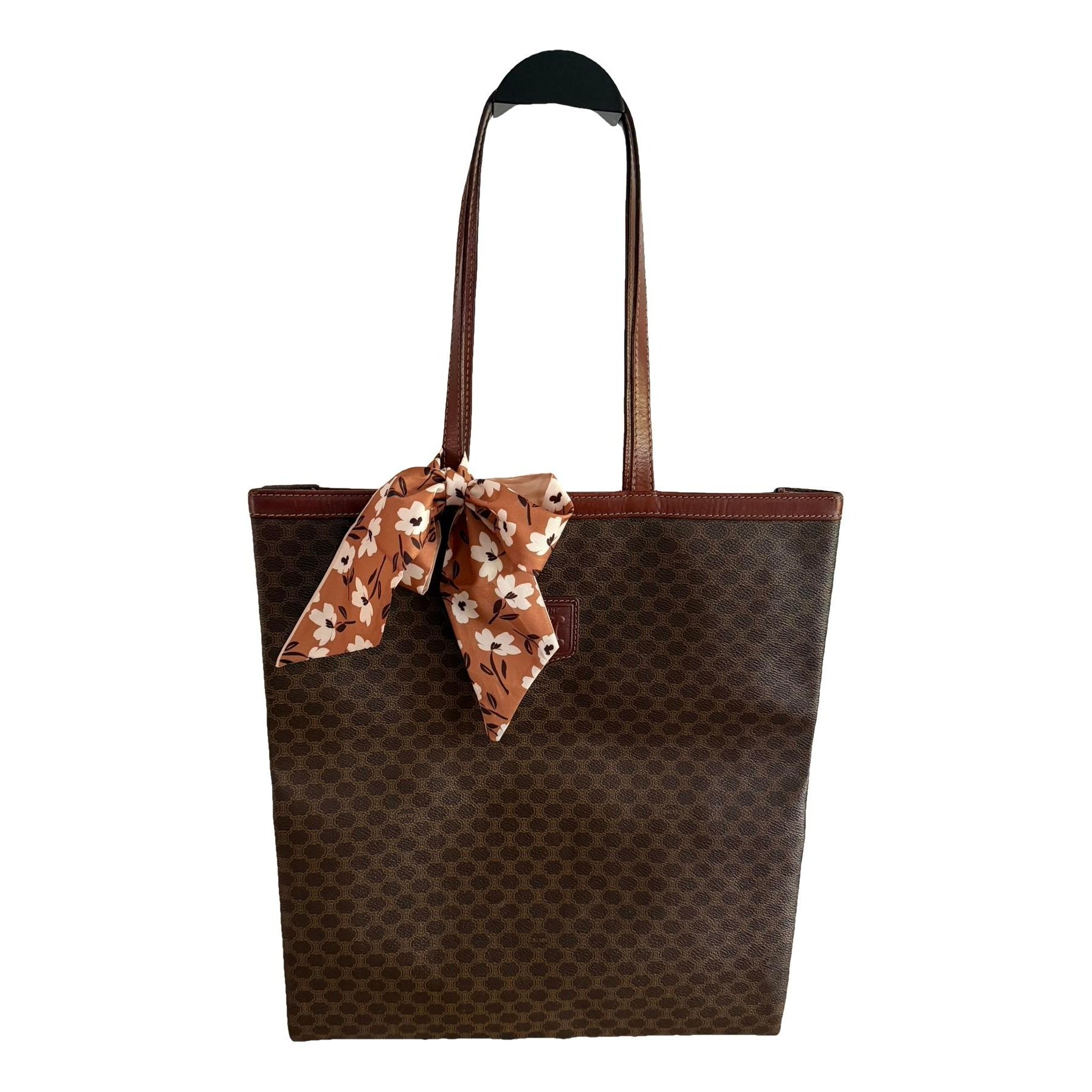 Cabas leather tote