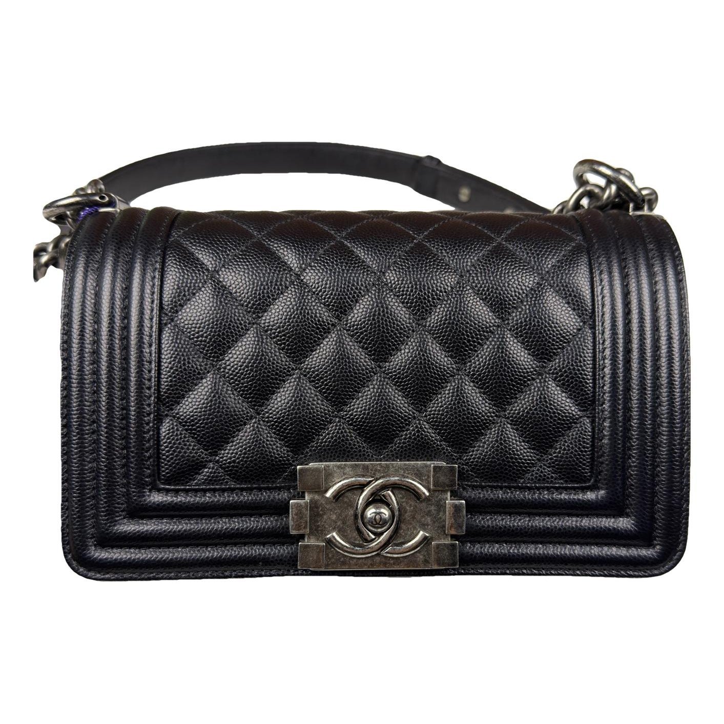 Boy leather crossbody bag