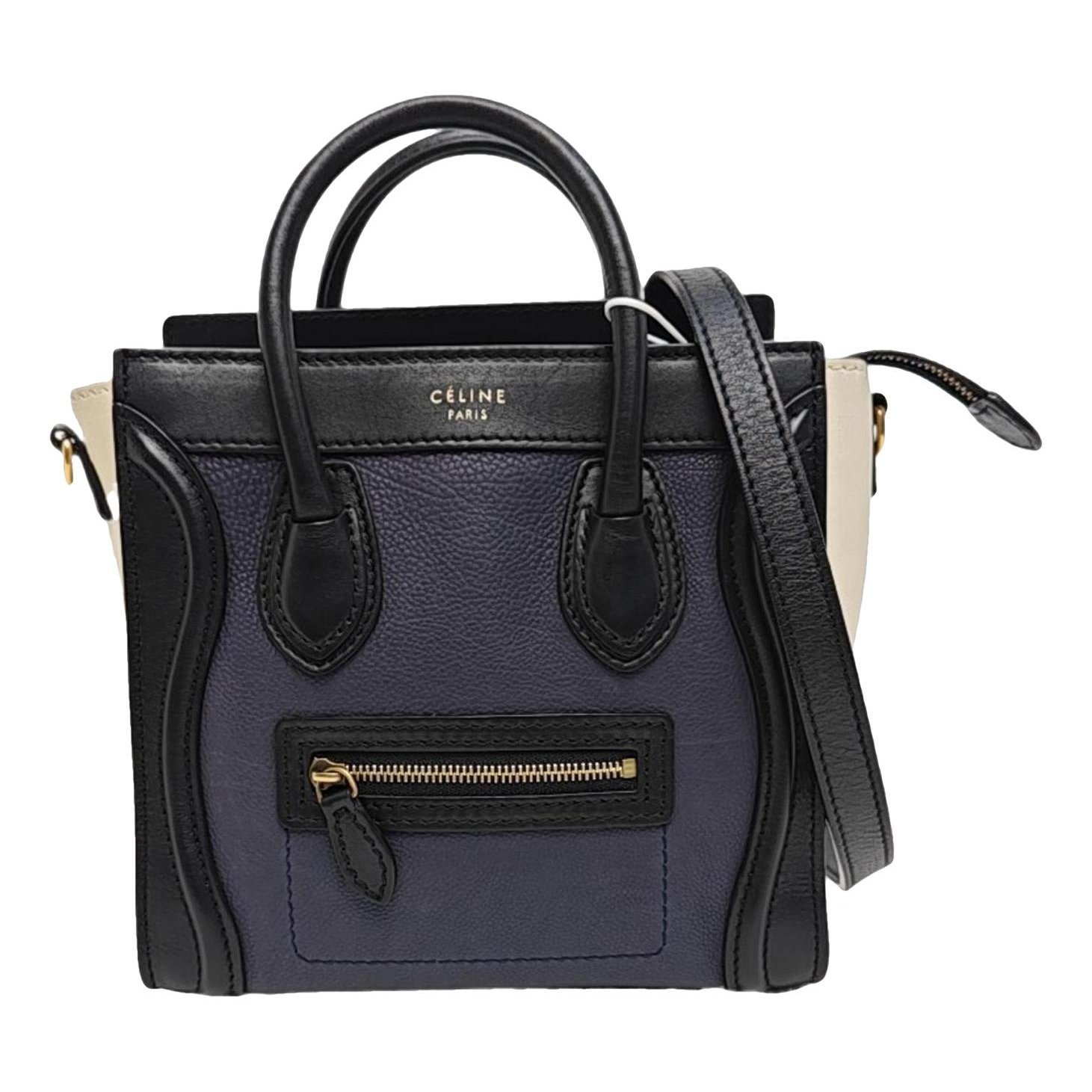 Luggage leather handbag