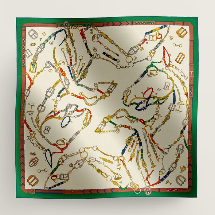 Chevaux Dechaines Shawl 140