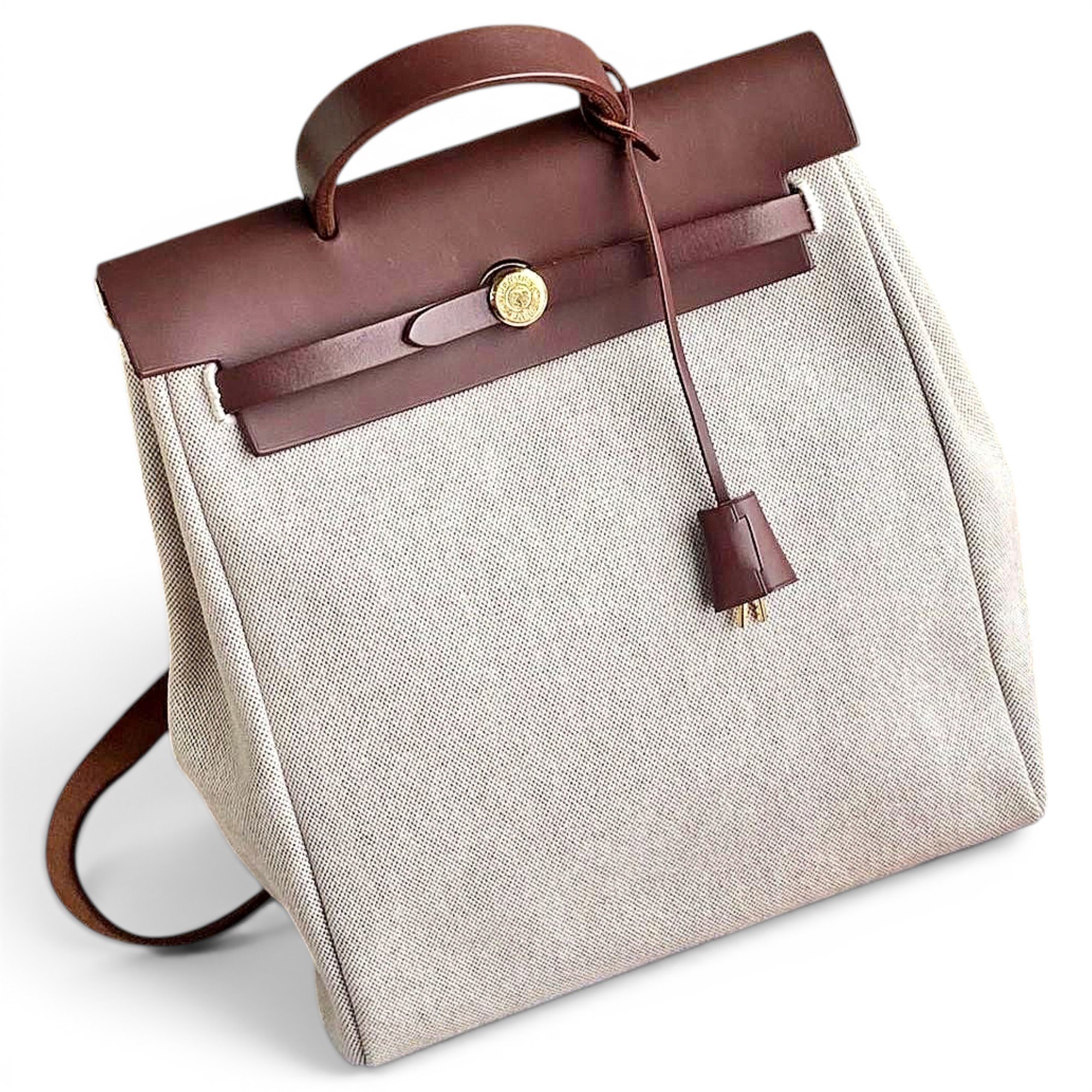 Herbag leather handbag