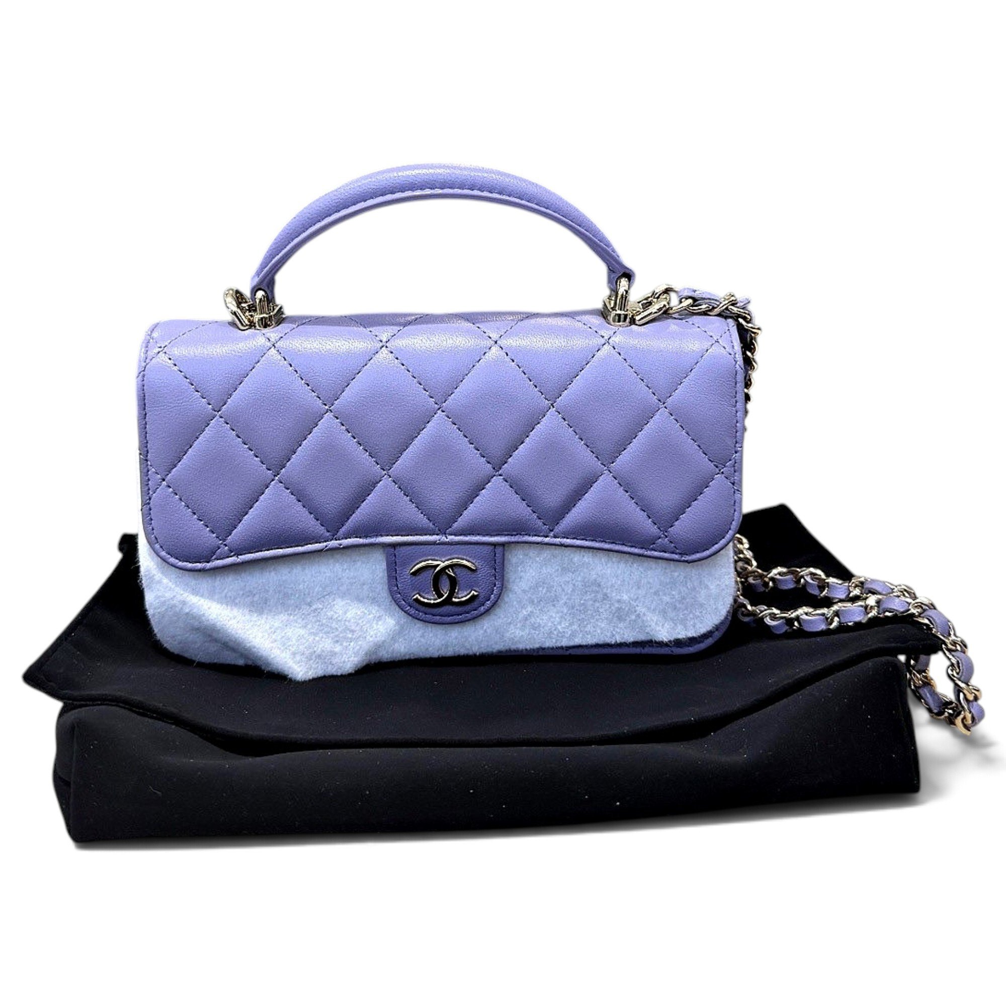 Timeless Classique Top Handle leather handbag