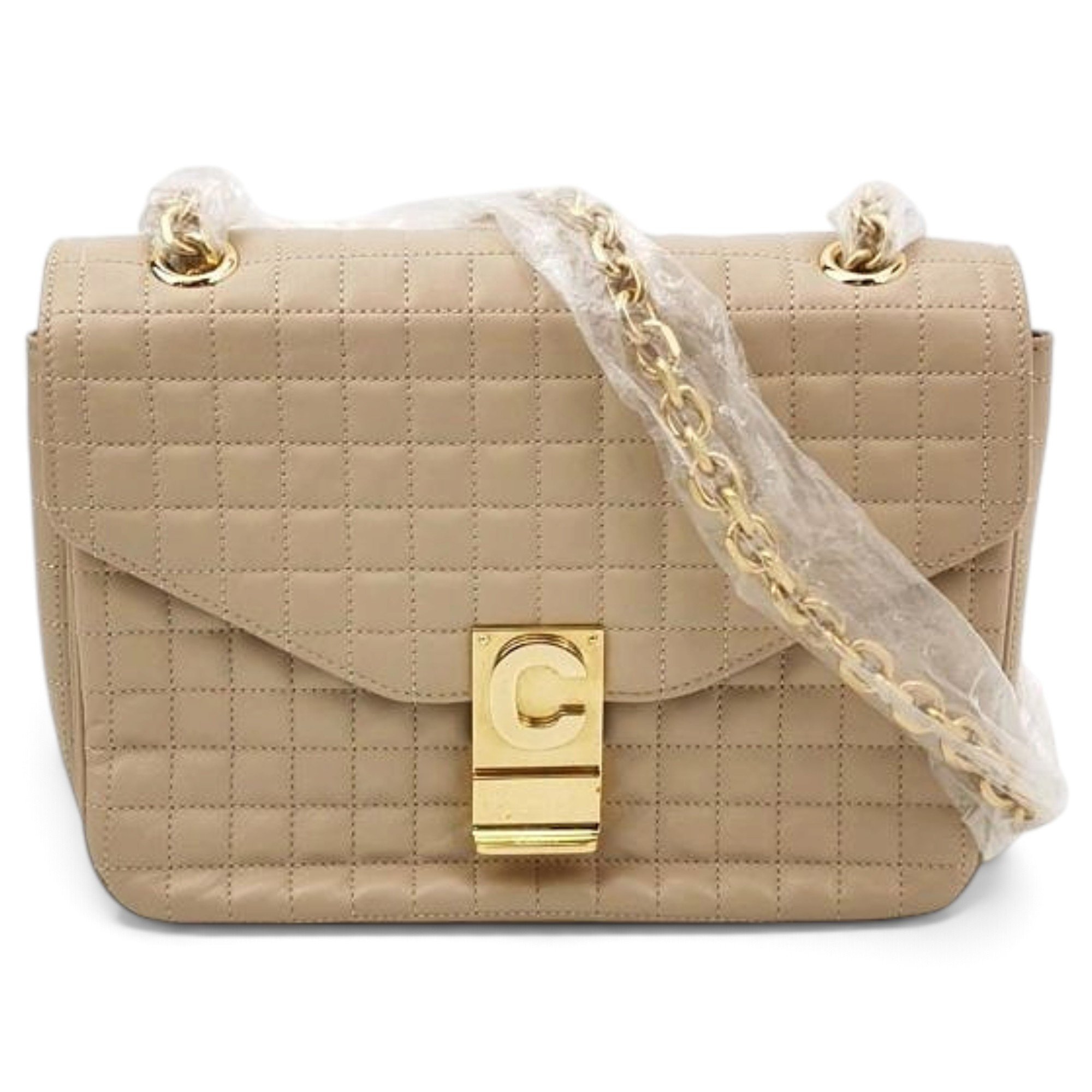 C bag leather handbag