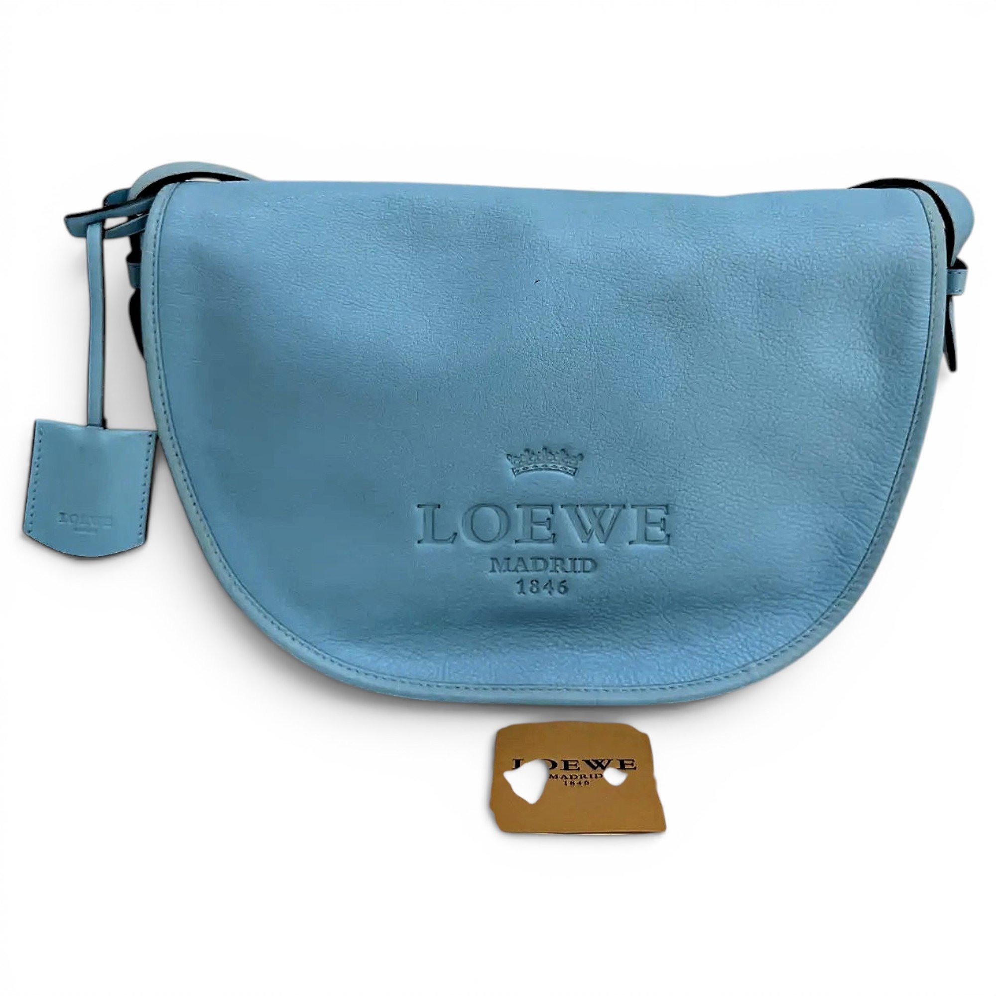 Leather crossbody bag