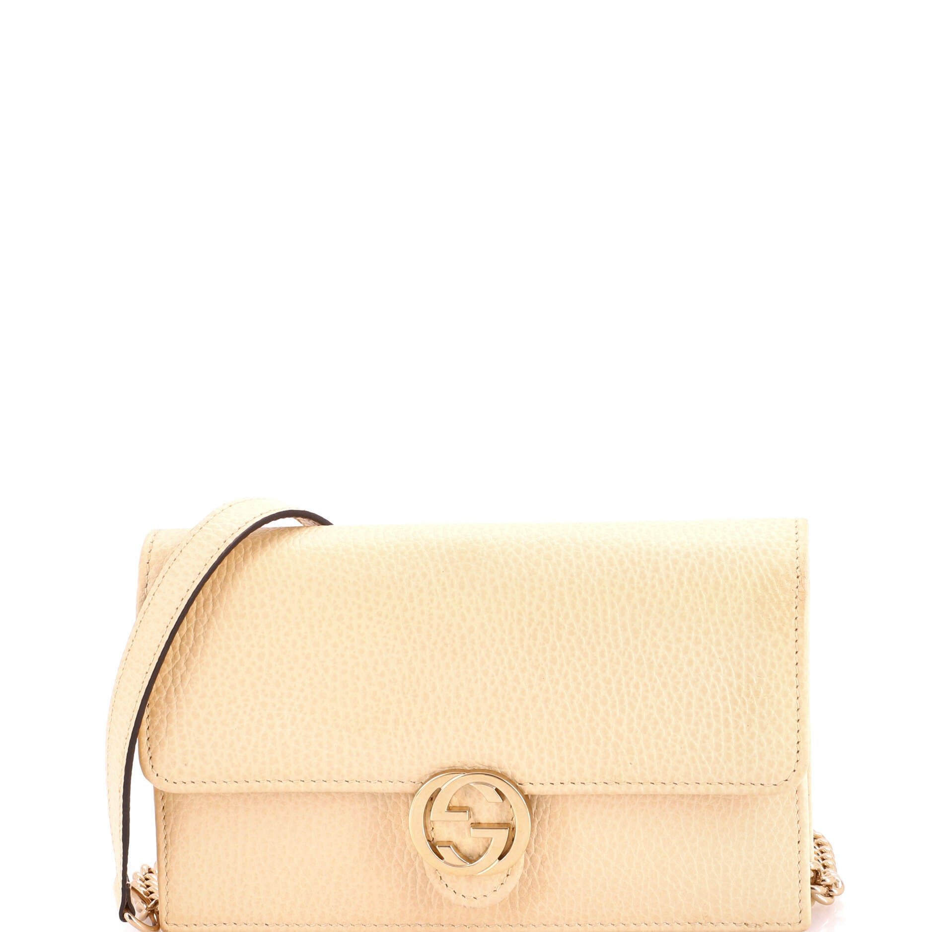 Interlocking Wallet on Chain Leather
