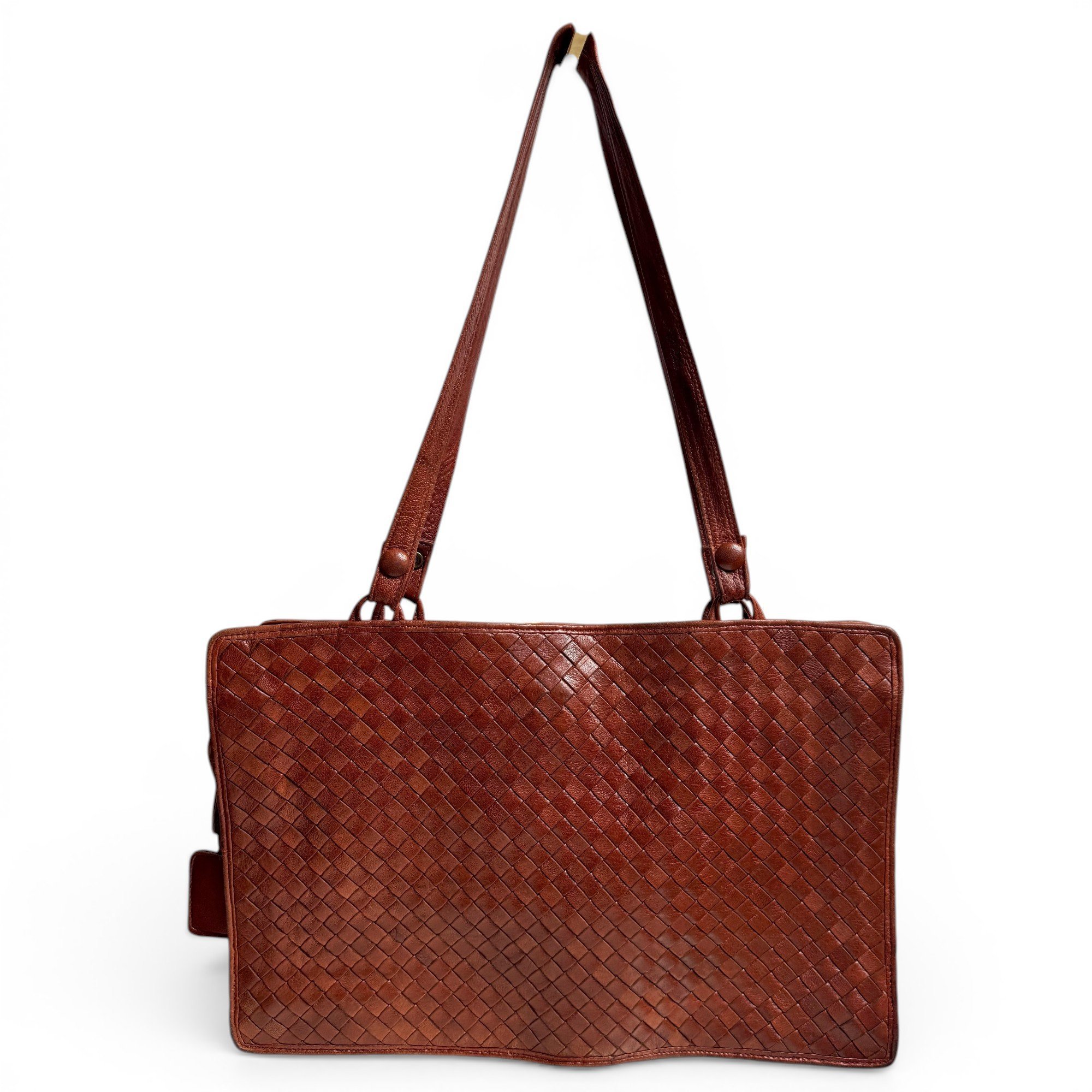Leather tote