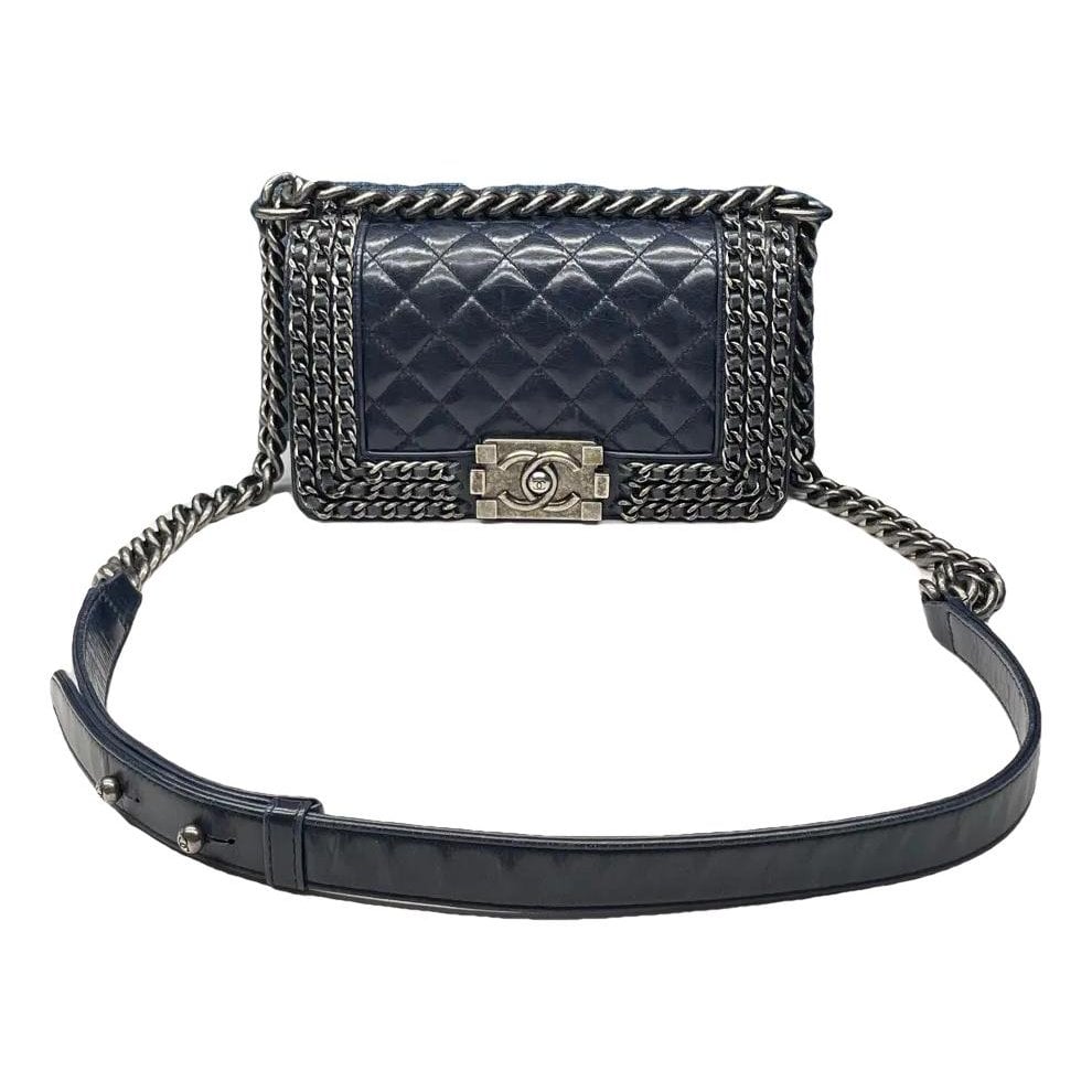 Boy leather handbag