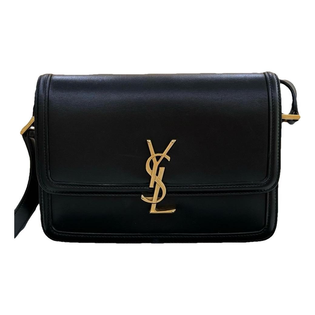 Solférino leather handbag