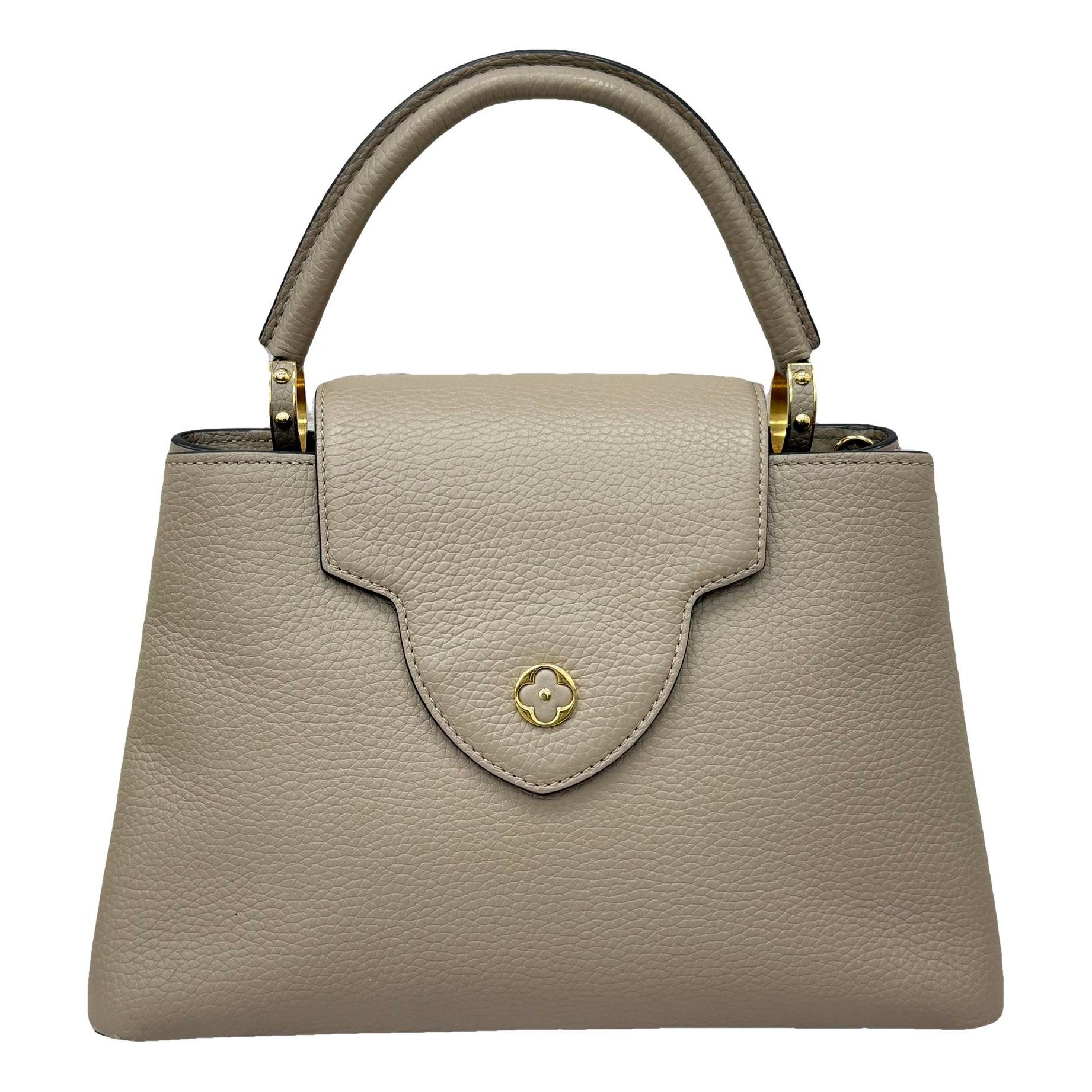 Capucines leather handbag
